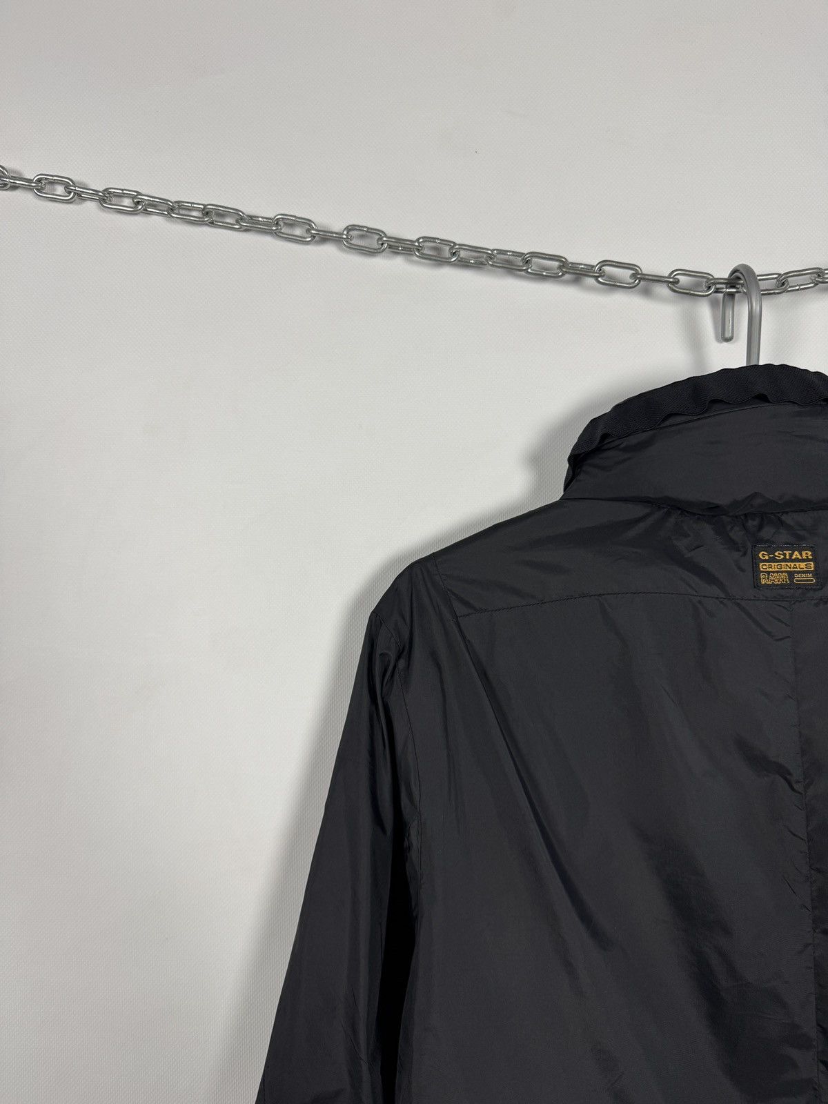 G-Star Men’s G-Star Raw Zip Jacket Windbreaker Black Size XL Size US XL / EU 56 / 4 - 13 Thumbnail