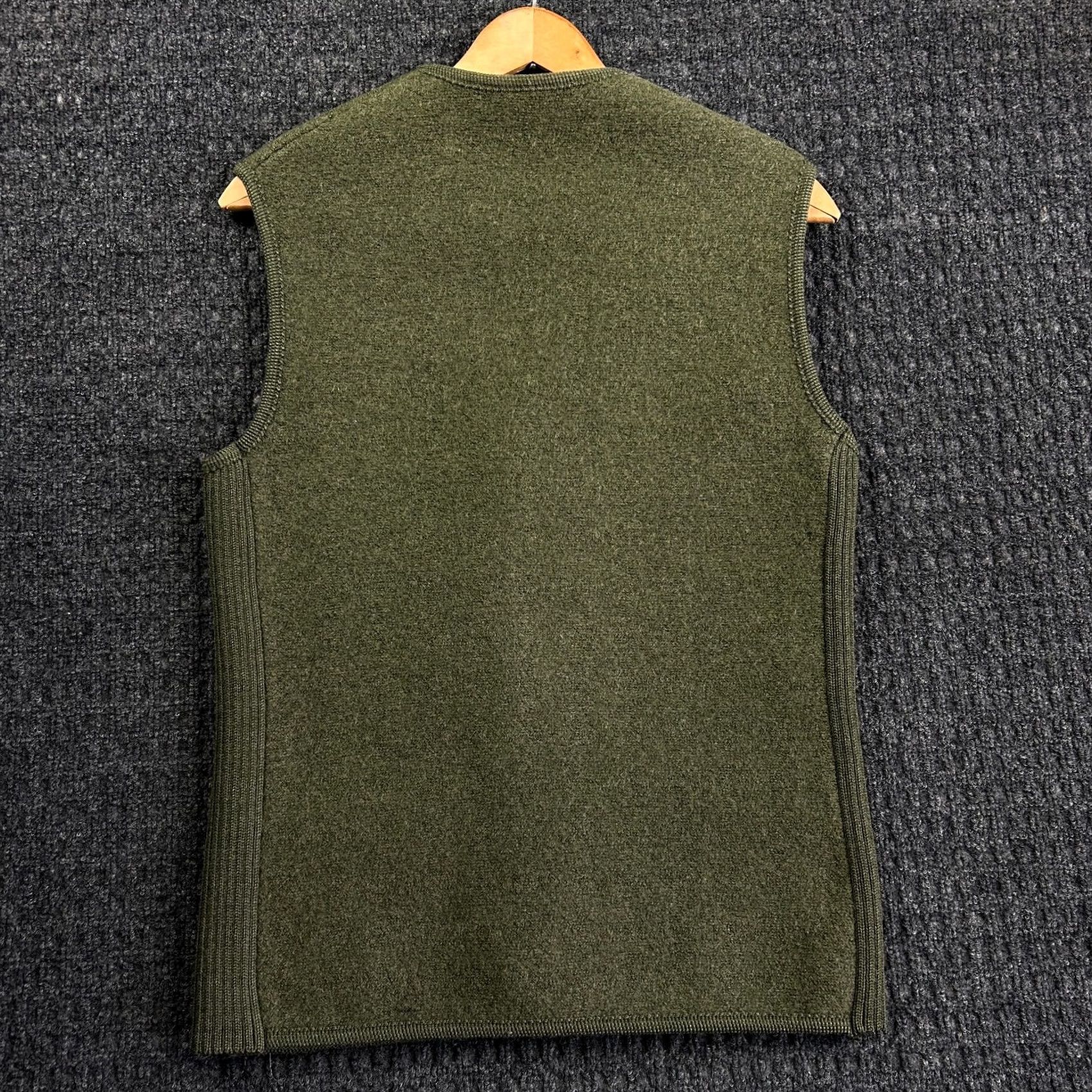 Vintage VINTAGE Giesswein G Tirol Vest Green 50 Pure New Wool Grandpa Thick Heavy Pocket Size US M / EU 48-50 / 2 - 3 Thumbnail