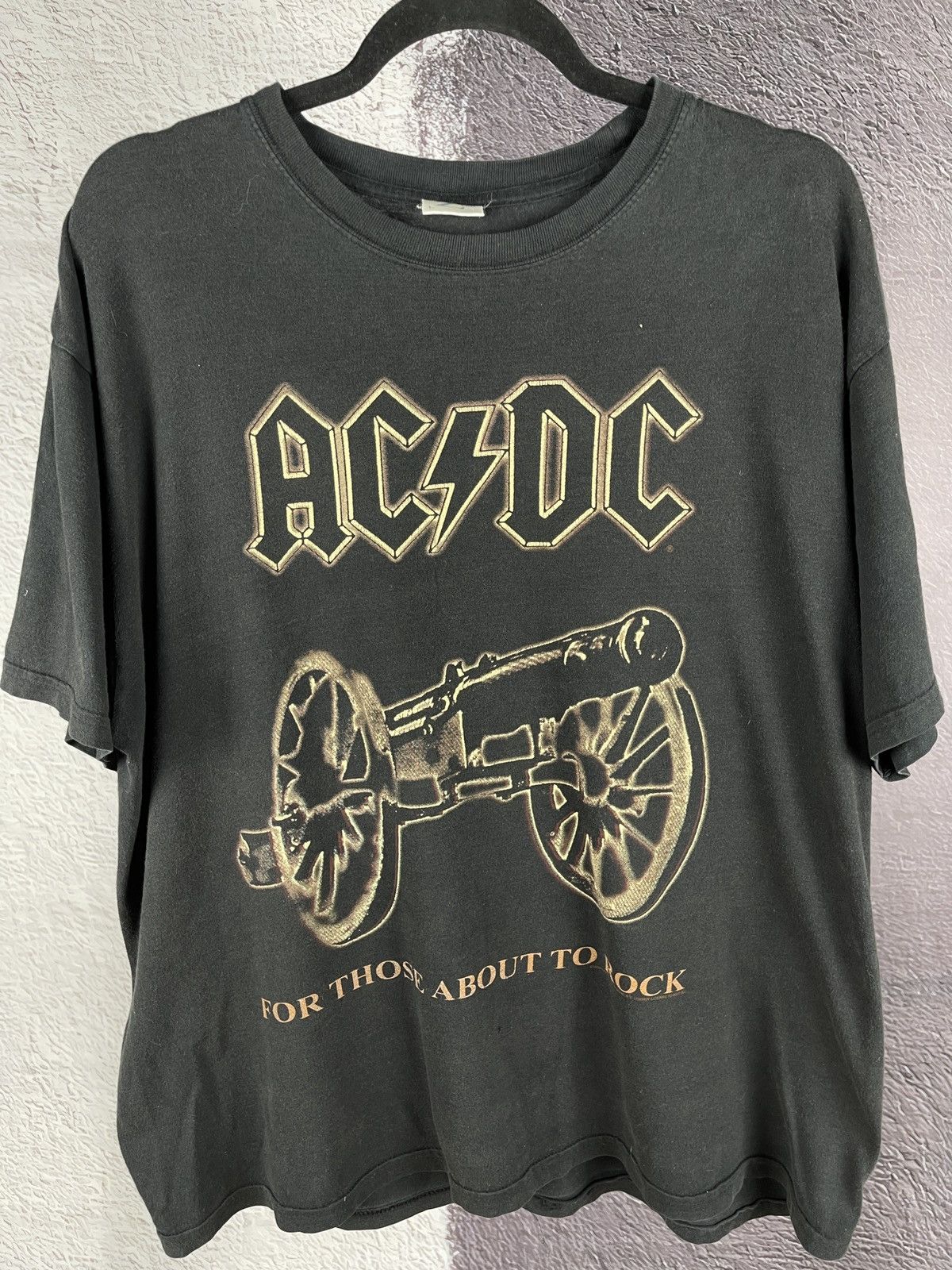 Vintage AC/DC 1999 vintage for those about to rock we salute you tee Size US L / EU 52-54 / 3 - 6 Thumbnail