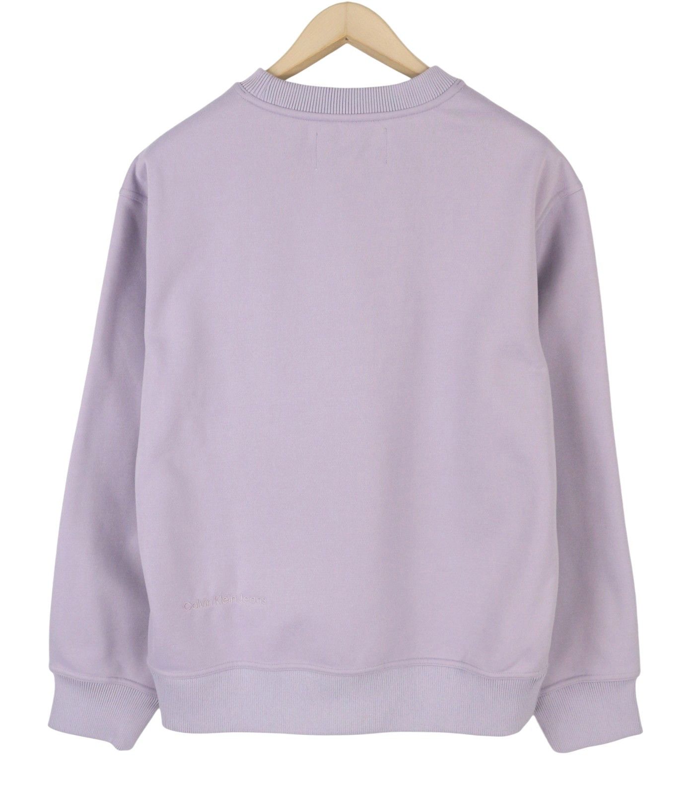 Calvin Klein M Lavender Purple Crew Neck Logo Sweatshirt 87438 Size US M / EU 48-50 / 2 - 2 Thumbnail