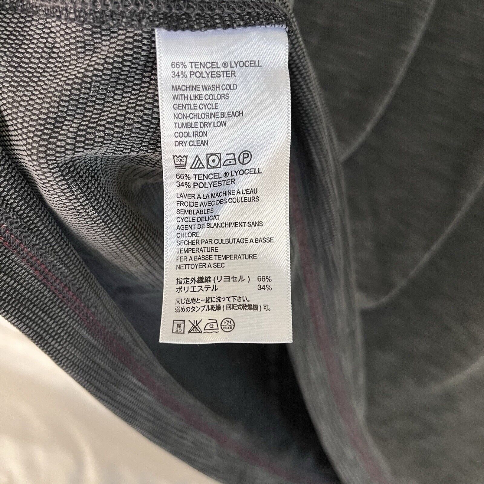 Tommy Bahama Tommy Bahama Shirt Large Gray Marlin Tencel Heathered Island Size US L / EU 52-54 / 3 - 2 Thumbnail