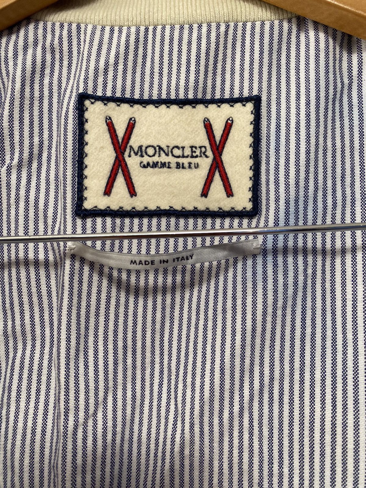 Moncler Moncler gamme bleu puffer steel clipper jacket (J3) Size S / US 4 / IT 40 - 3 Thumbnail