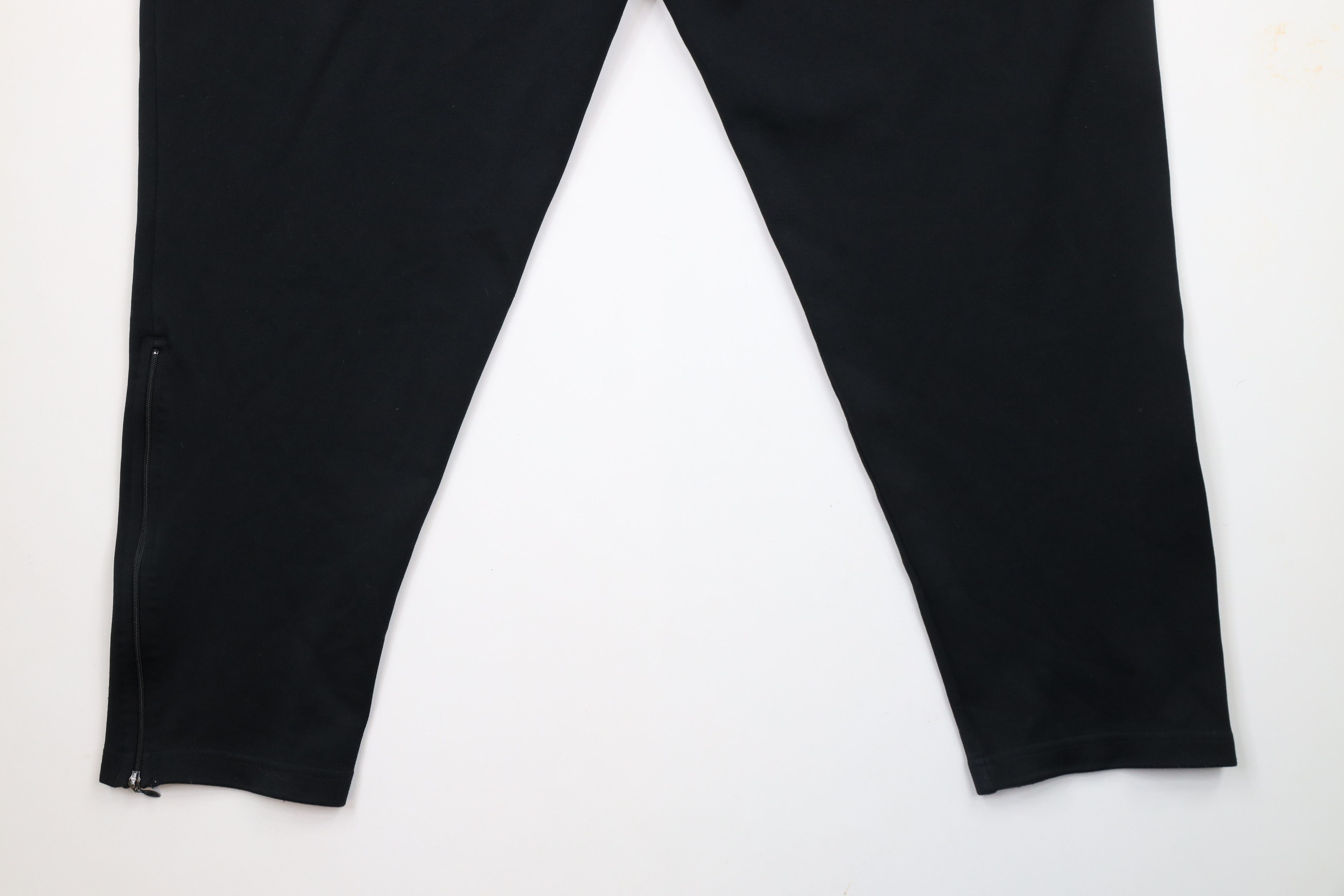 Adidas × Vintage Vintage 90s Adidas Tapered Leg Warm Up Soccer Pants Black Size US 38 / EU 54 - 12 Thumbnail
