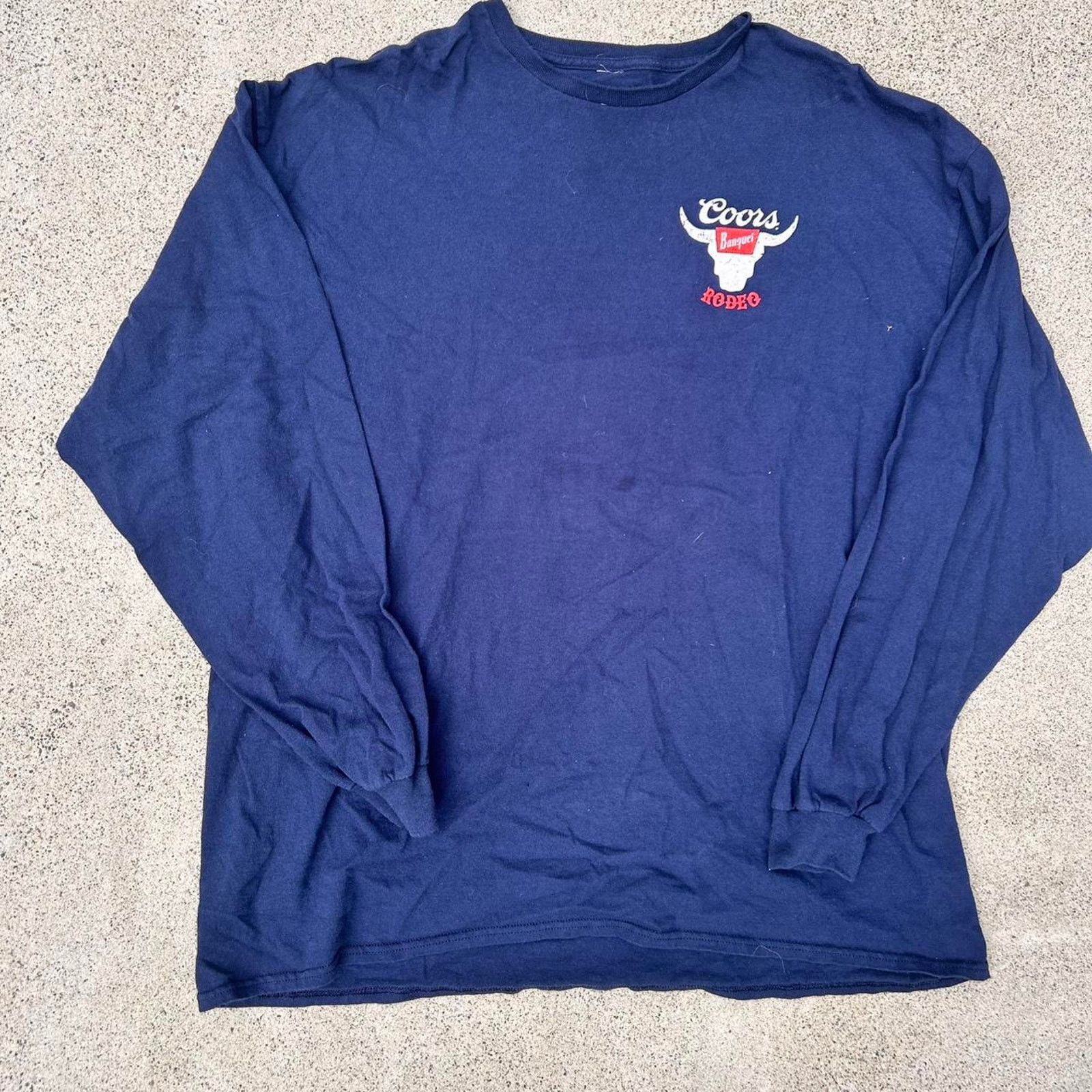 Other Vintage Coors Banquet Long Sleeve Size US XXL / EU 58 / 5 - 2 Thumbnail
