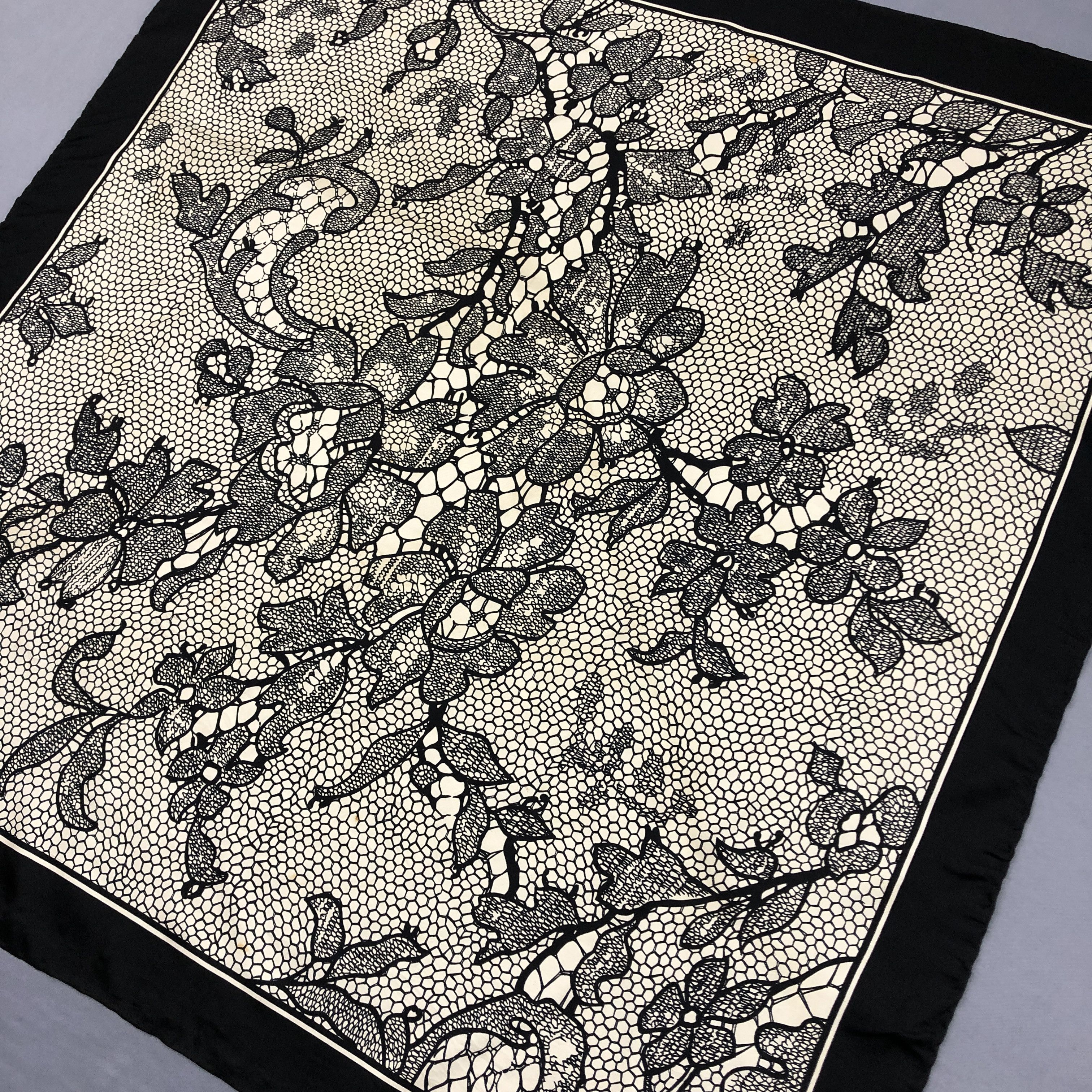 Other × Vintage Vintage Gloria Mode SILK Scarf Twill Stole Wraps Scarves Size ONE SIZE - 6 Thumbnail