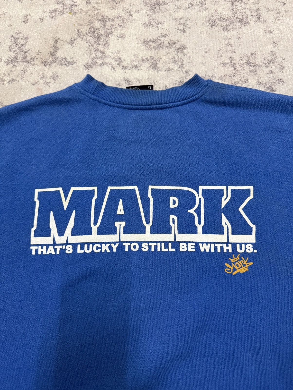 Japanese Brand Vintage Y2k Grass Hither Mark Graphic Sweatshirt Size US L / EU 52-54 / 3 - 12 Thumbnail