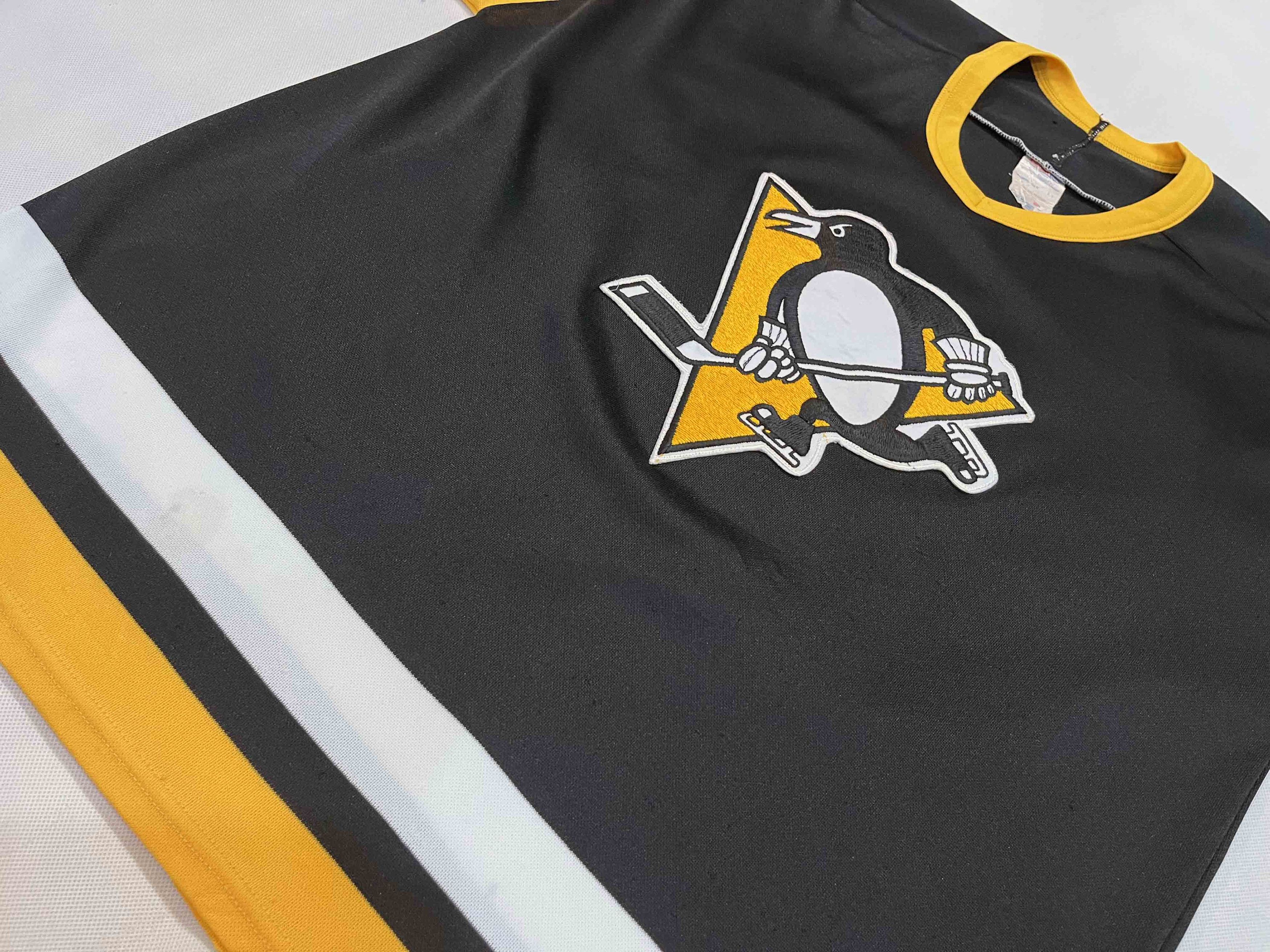 Ccm × NHL × Vintage Vintage CCM Pittsburgh Penguins LEMIEUX NHL Hockey Jersey Size US L / EU 52-54 / 3 - 7 Thumbnail