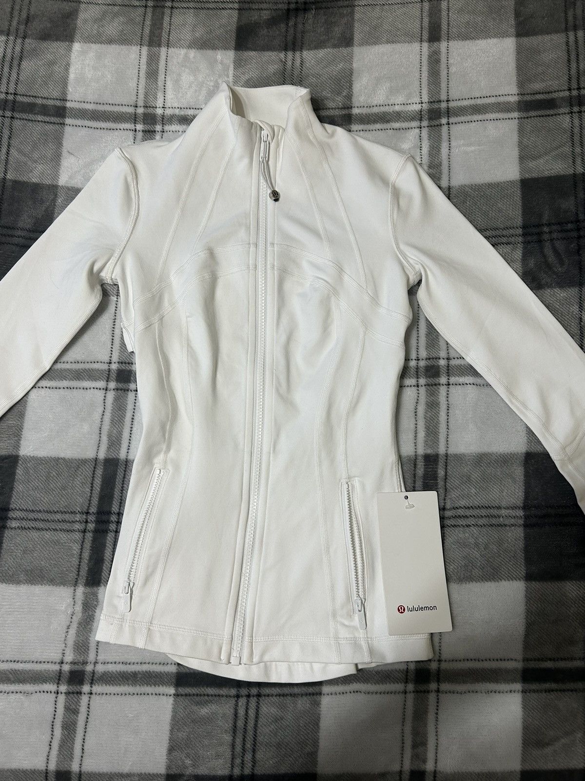 image of Lululemon Define Jacket Luon in White, Women's (Size XS)