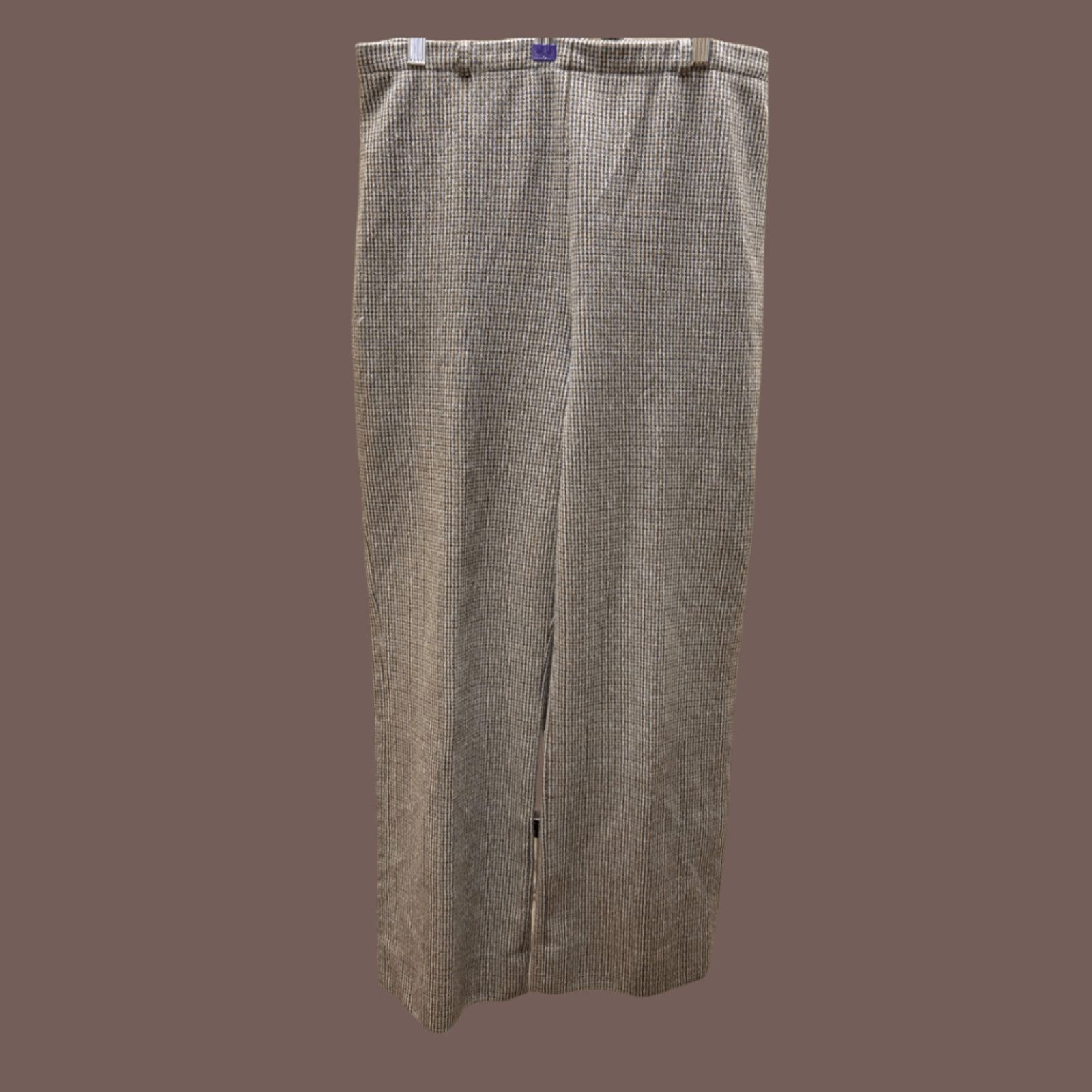 Jantzen × Vintage VTG Houndstooth Trousers | Jantzen Elastic Waist | 70s Mod Size 32" / US 10 / IT 46 - 1 Thumbnail