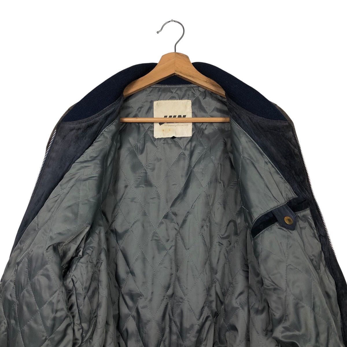 Japanese Brand 📌Vintage Bomber Leather Jacket Jun Men Suede Issey Miyake Size US M / EU 48-50 / 2 - 15 Thumbnail