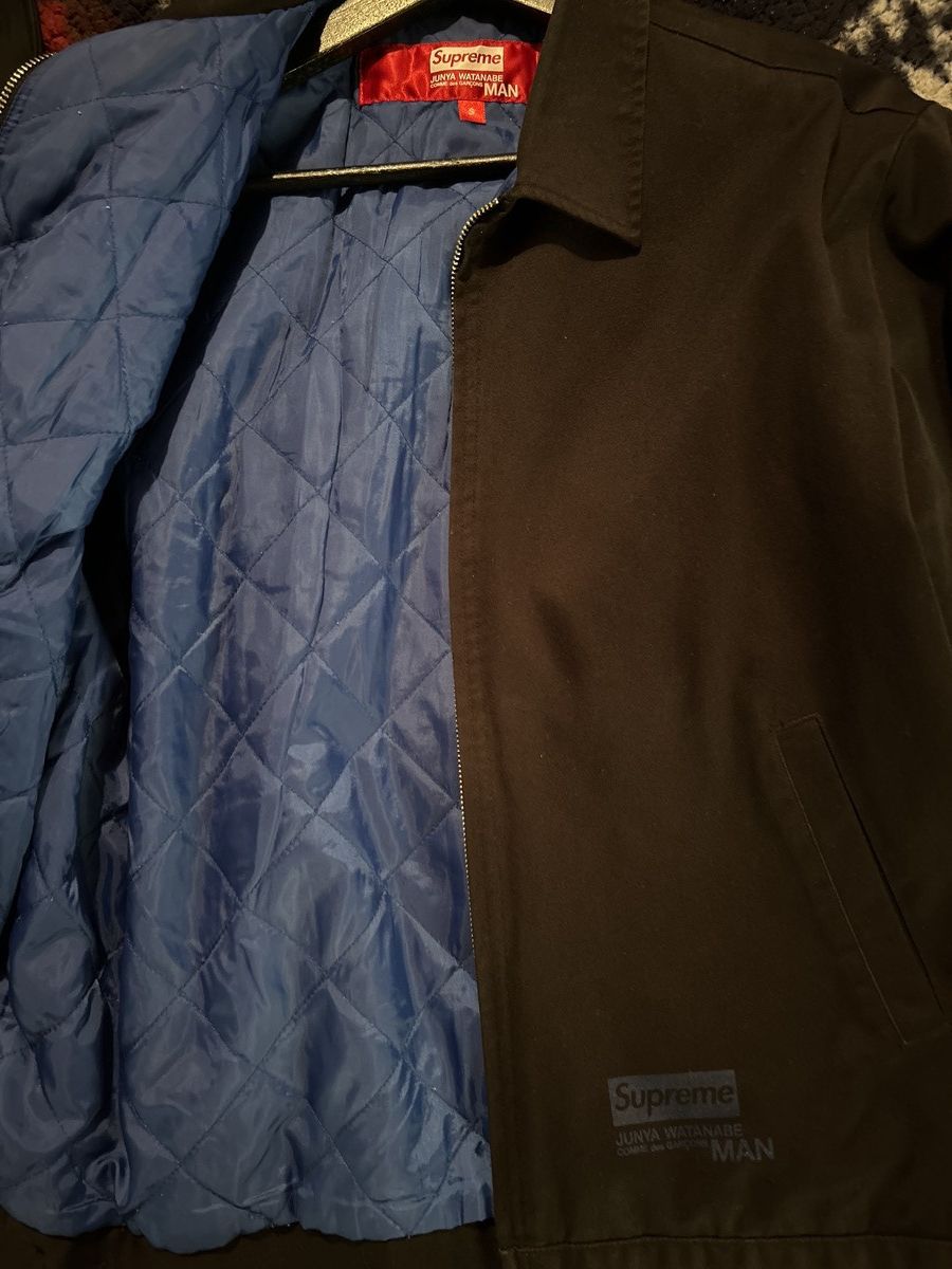 Junya Watanabe × Supreme Supreme x Junya Watanabe x CDG MAN Printed Work Jacket Size US S / EU 44-46 / 1 - 3 Thumbnail
