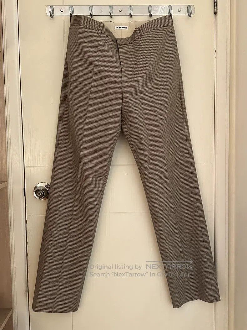 Jil Sander Jil Sander size 50 Tartan Pattern Trousers Size 27" / US 4 / IT 40 - 1 Thumbnail