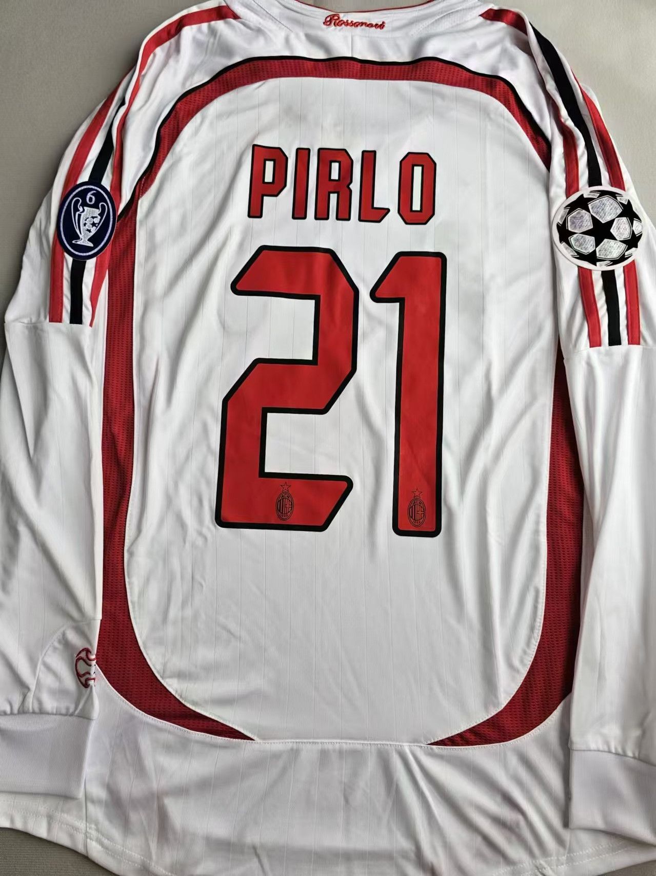 2006 07 AC Milan Andrea Pirlo Jersey Longsleeve XL