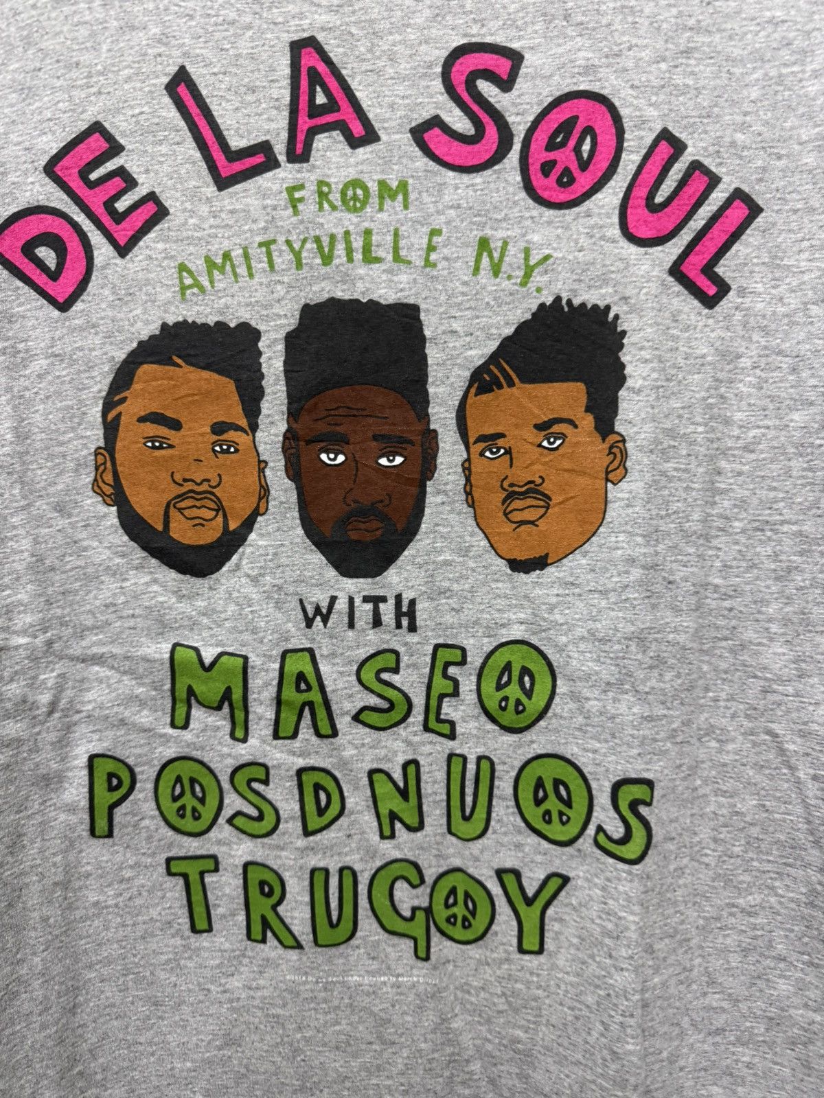 Band Tees × Rap Tees De La Soul Raptee Hip Hop NY 90s Shirt Vintage Size US M / EU 48-50 / 2 - 2 Thumbnail