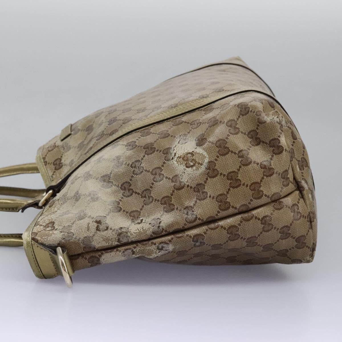Gucci GUCCI GG Crystal Shoulder Bag Beige Size ONE SIZE - 4 Thumbnail