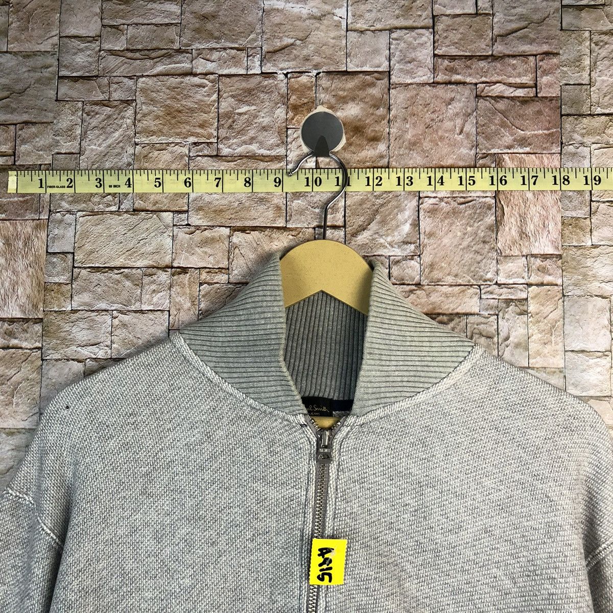Paul Smith Paul Smith ripped distressed Grey sweater #A815 Size US L / EU 52-54 / 3 - 4 Thumbnail