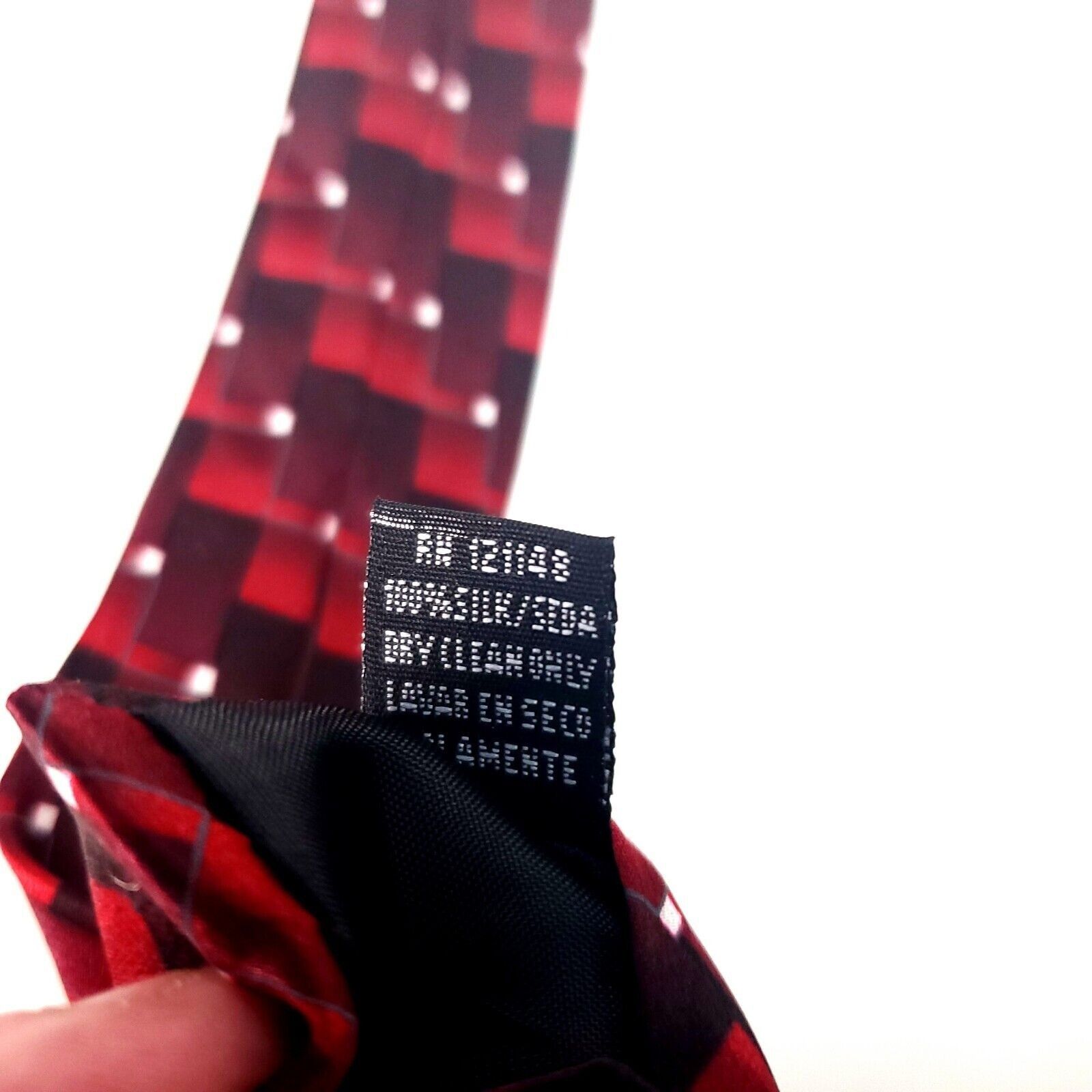 Arrow Arrow Silk Tie Print Red Geometric Size ONE SIZE - 5 Thumbnail