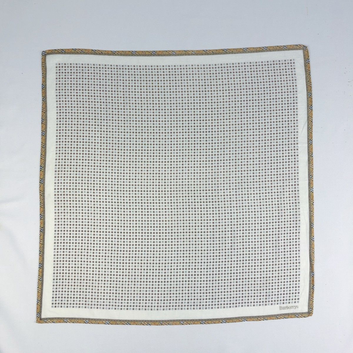 Burberry Prorsum Rare Vintage Burberrys Handkerchief Bandana Size ONE SIZE - 2 Thumbnail
