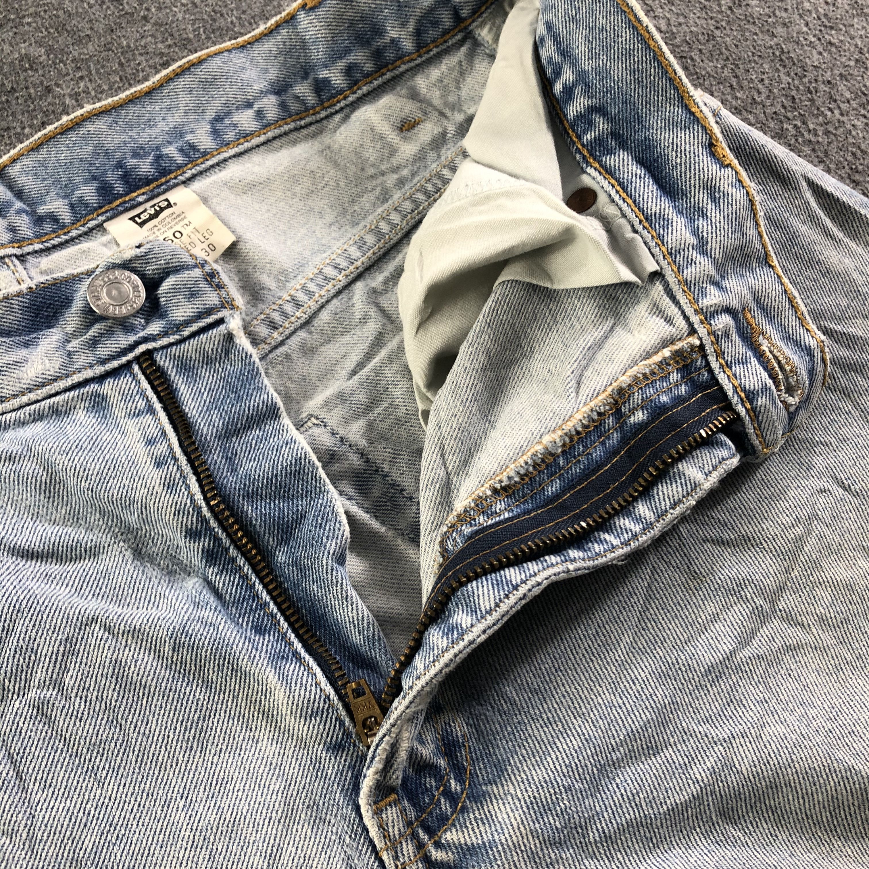 Levi's Vintage Distress Levis 560 Jeans-J3301 Size US 32 / EU 48 - 9 Thumbnail