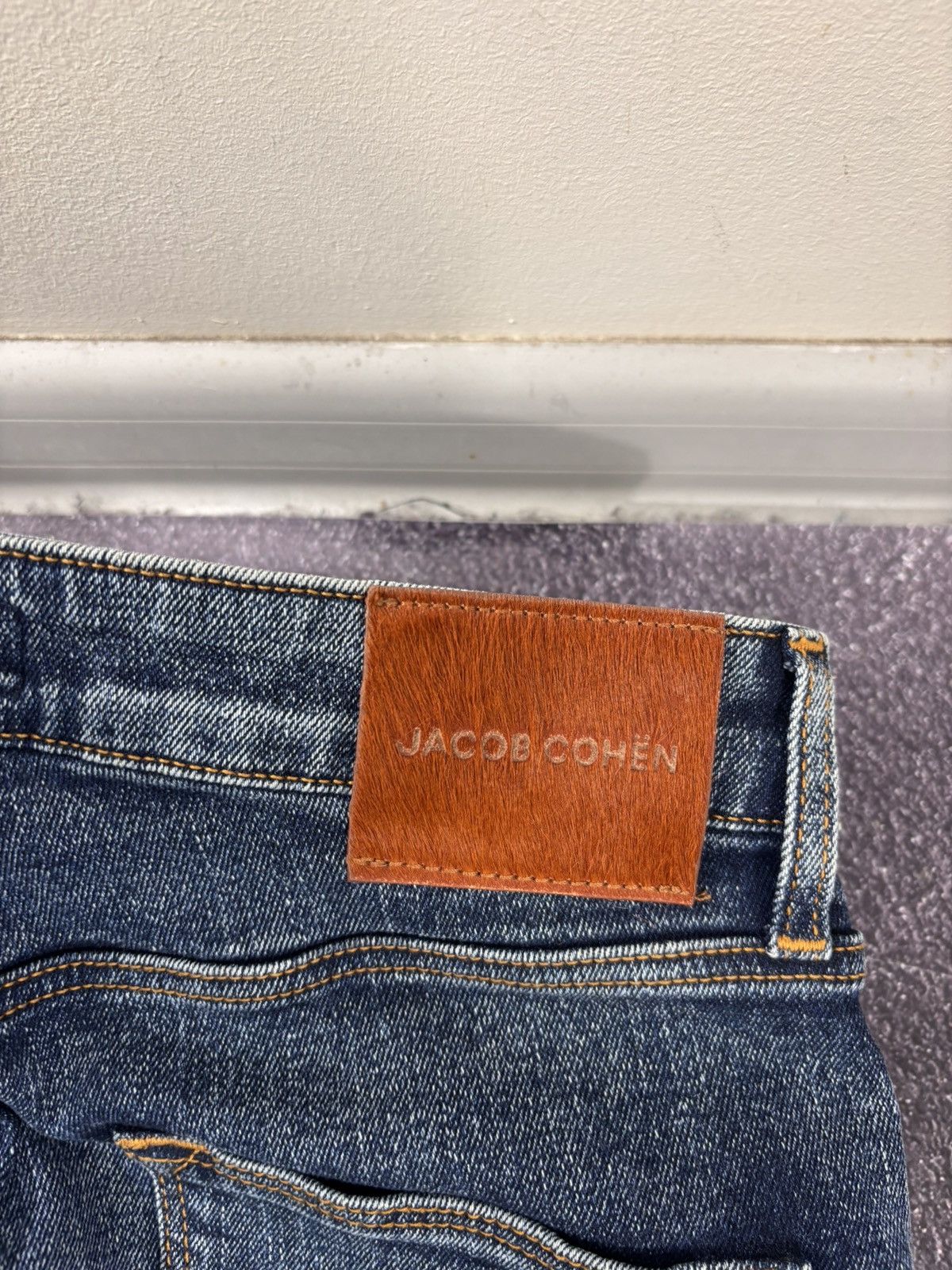 Jacob Cohen Jacob Cohen Kimberly Women’s Slim Stretch Blue Denim Jeans Size 29" - 19 Thumbnail