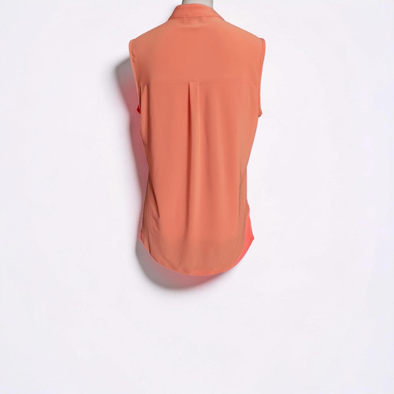 Other Luxology Sleeveless Blouse Size Large in Apricot - New With Size L / US 10 / IT 46 - 4 Thumbnail