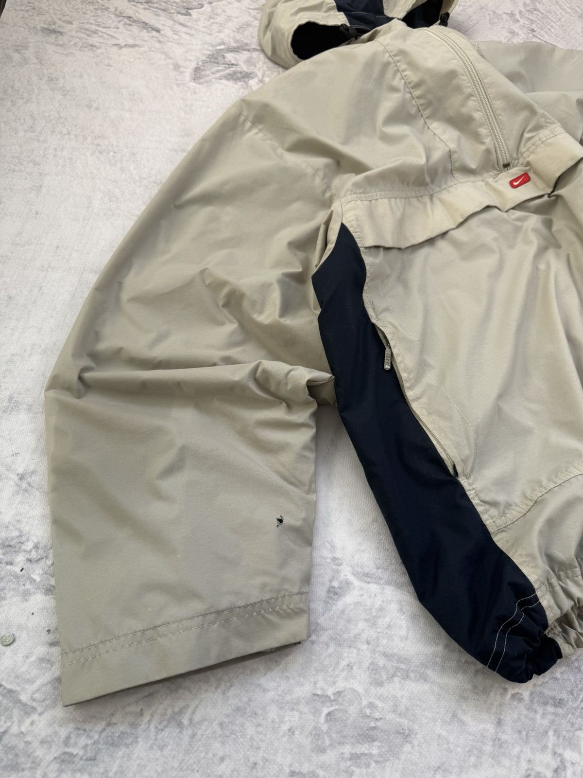 Nike × Nike ACG NIKE 1/3 ZIP VINTAGE CENTER LOGO OVERSIZE NYLON LIGHT JACKET Size US M / EU 48-50 / 2 - 10 Thumbnail