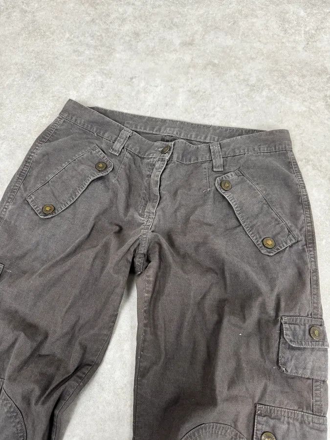 Dolce & Gabbana 2000s Dolce & Gabbana Brown Cargo Pants Size US 30 / EU 46 - 6 Thumbnail