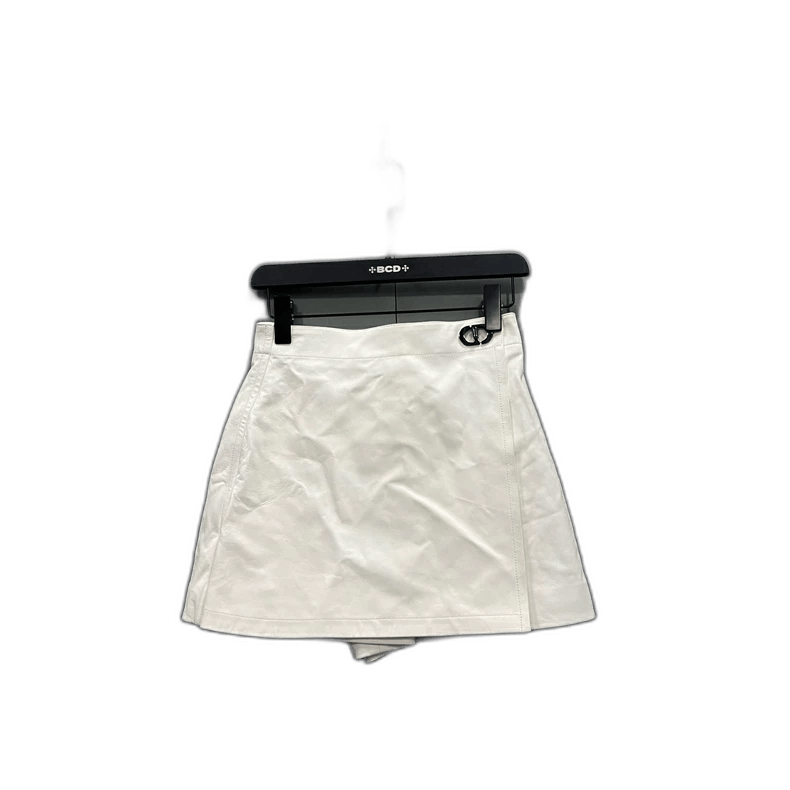 Dior Dior White CD Leather Shorts Size 36 38 Size US 36 / EU 52 - 1 Thumbnail