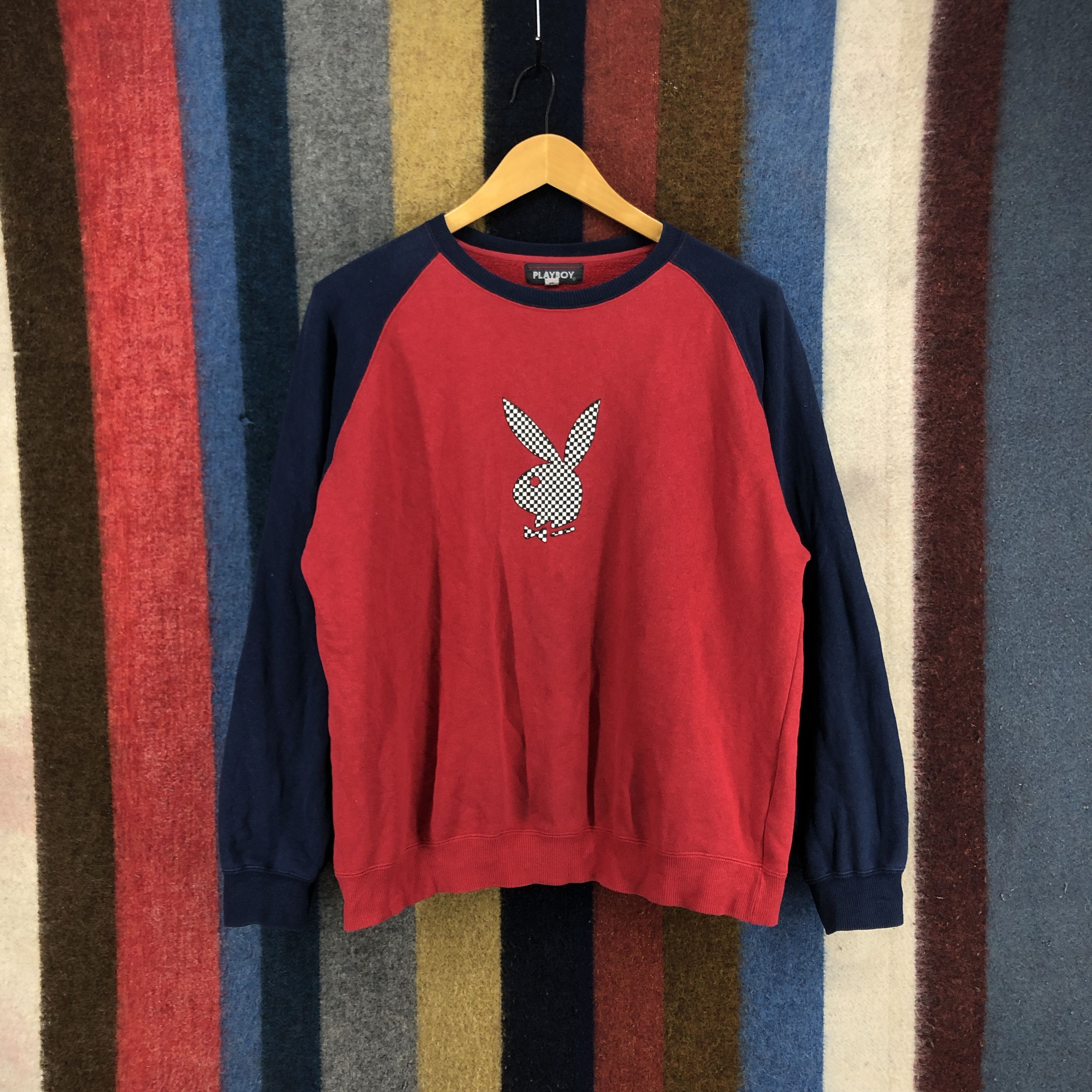 Playboy Vintage PLAYBOY BUNNY Crew Neck Sweatshirt #0423/R Size US L / EU 52-54 / 3 - 1 Thumbnail