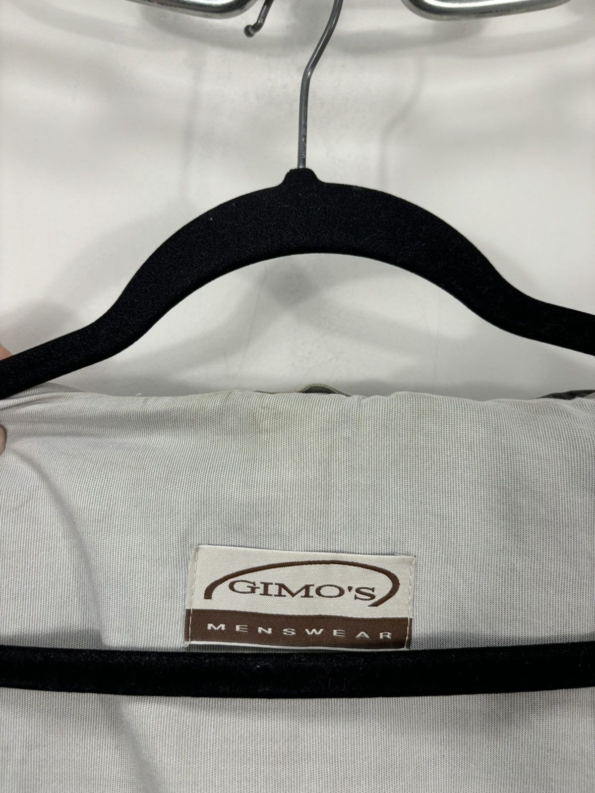 Gimo's Gimo’s Vintage Men’s Black Full Zip Italian Leather Jacket Size US S / EU 44-46 / 1 - 11 Thumbnail