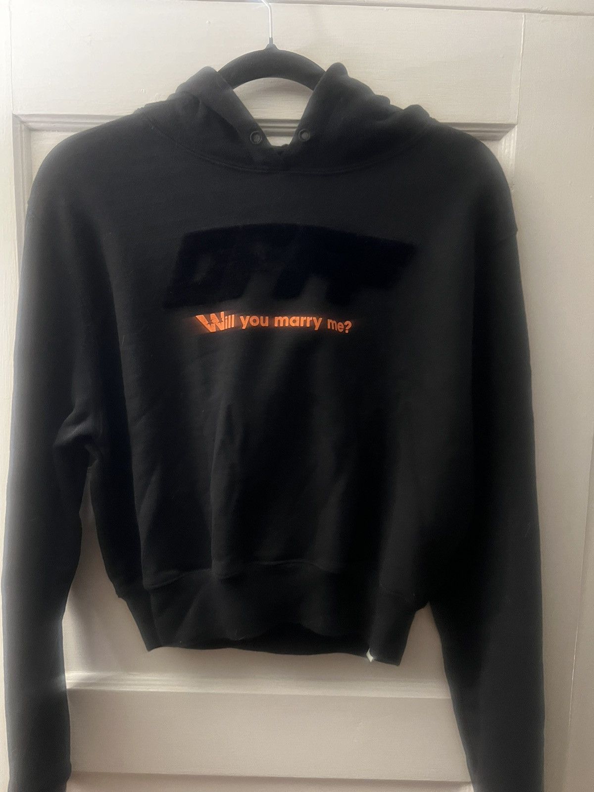 Off-White Off- White Will You Marry Me Hoodie Size XS Size XS / US 0-2 / IT 36-38 - 1 Thumbnail