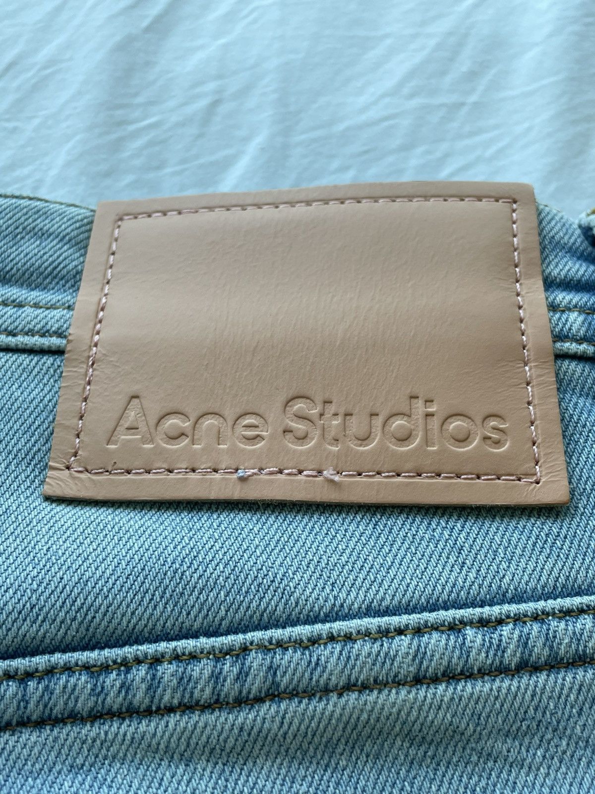 Acne Studios Acne Studios River Light Blue Size 33x32 Size US 33 - 3 Thumbnail