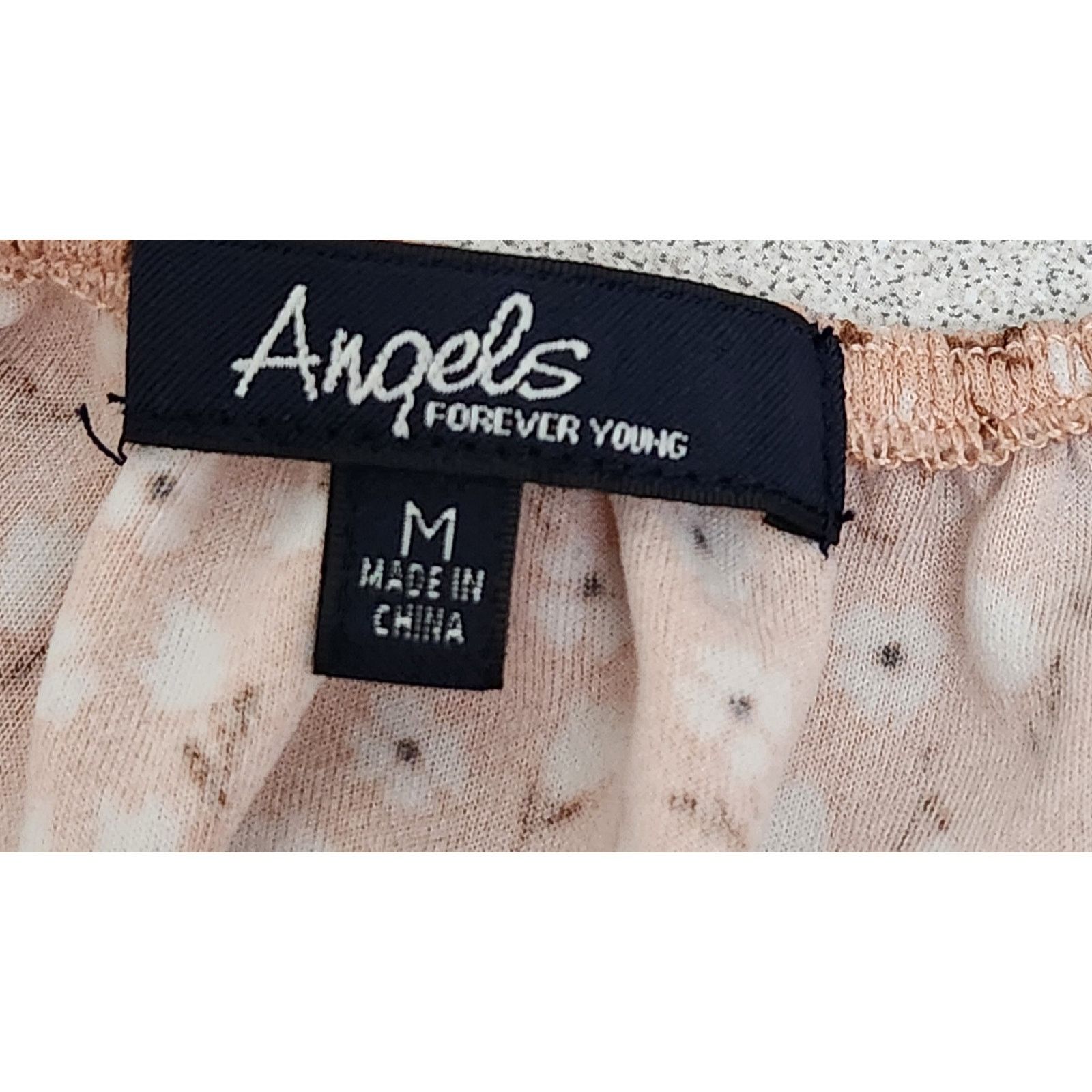 Other Angels Forever Young Orange White Floral Print Top Medium Size M / US 6-8 / IT 42-44 - 5 Thumbnail