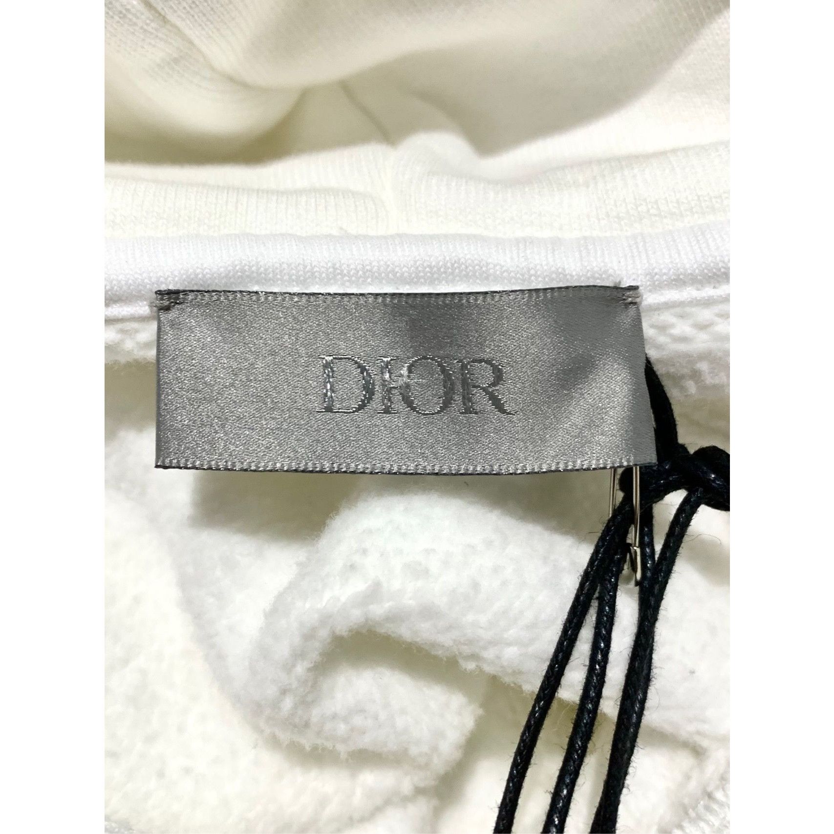 Dior Dior X Travis Scott White Cotton Hoodie M NWT Size M / US 6-8 / IT 42-44 - 2 Thumbnail