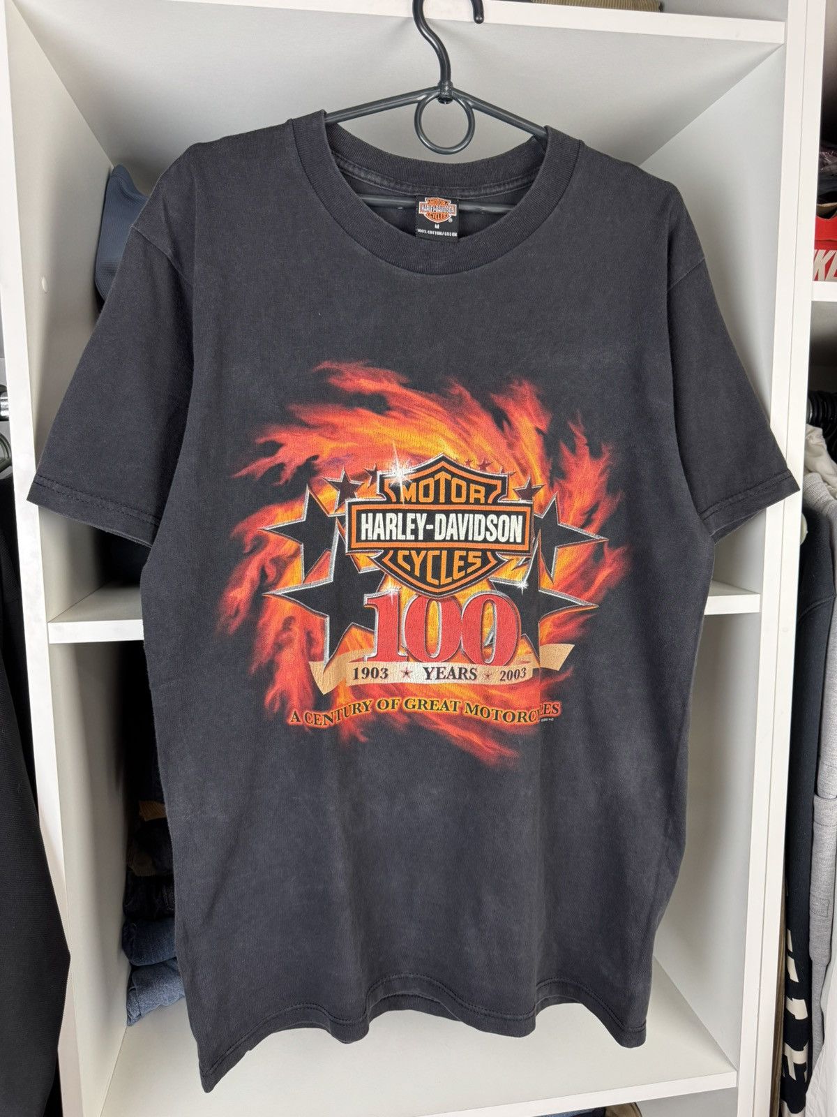 Vintage 2002 Harley Davidson 100th Anniversary T-Shirt
