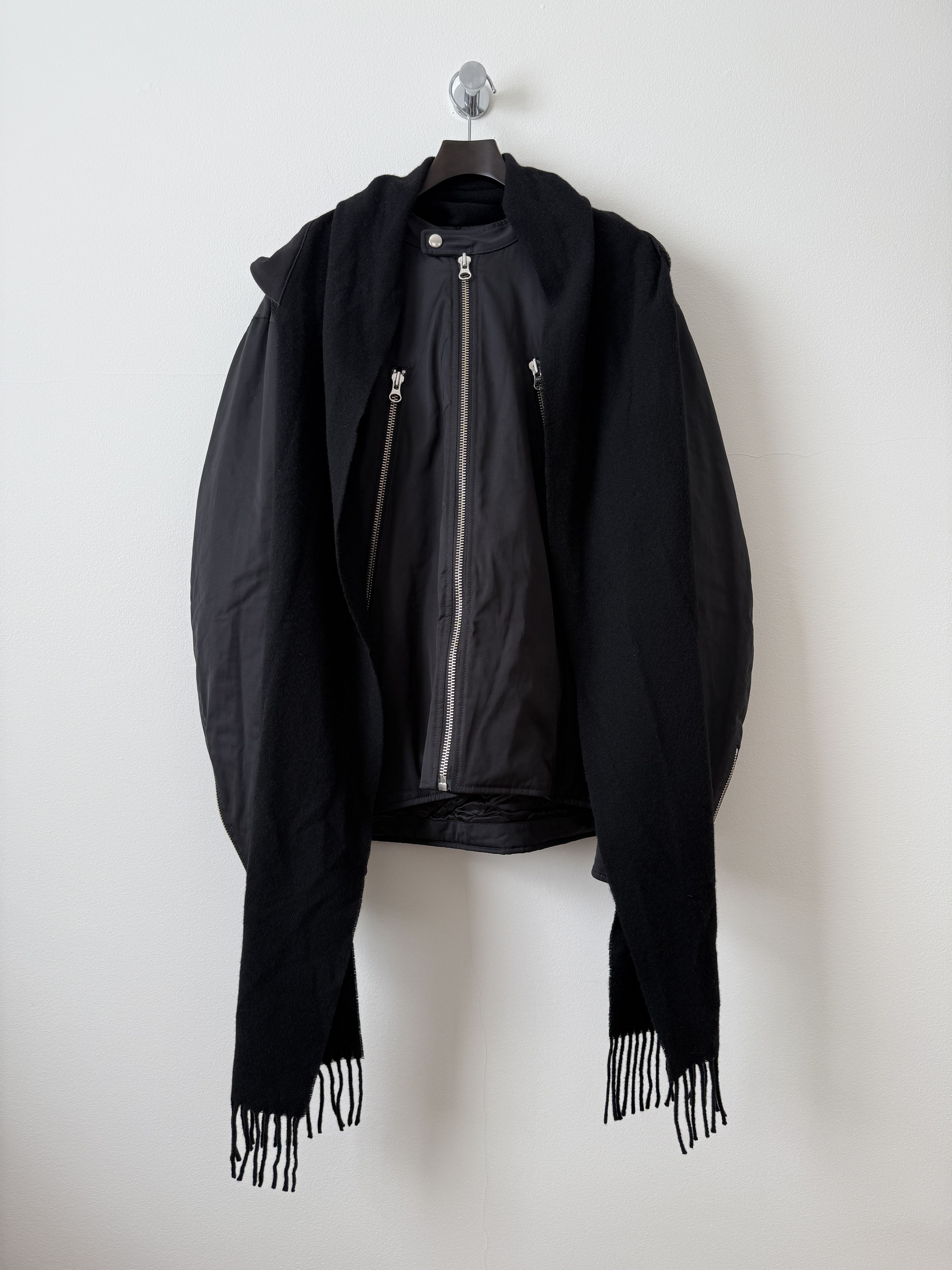 MM6 Hooded 5 Zip Bomber w/Scarf Size US M / EU 48-50 / 2 - 2 Thumbnail
