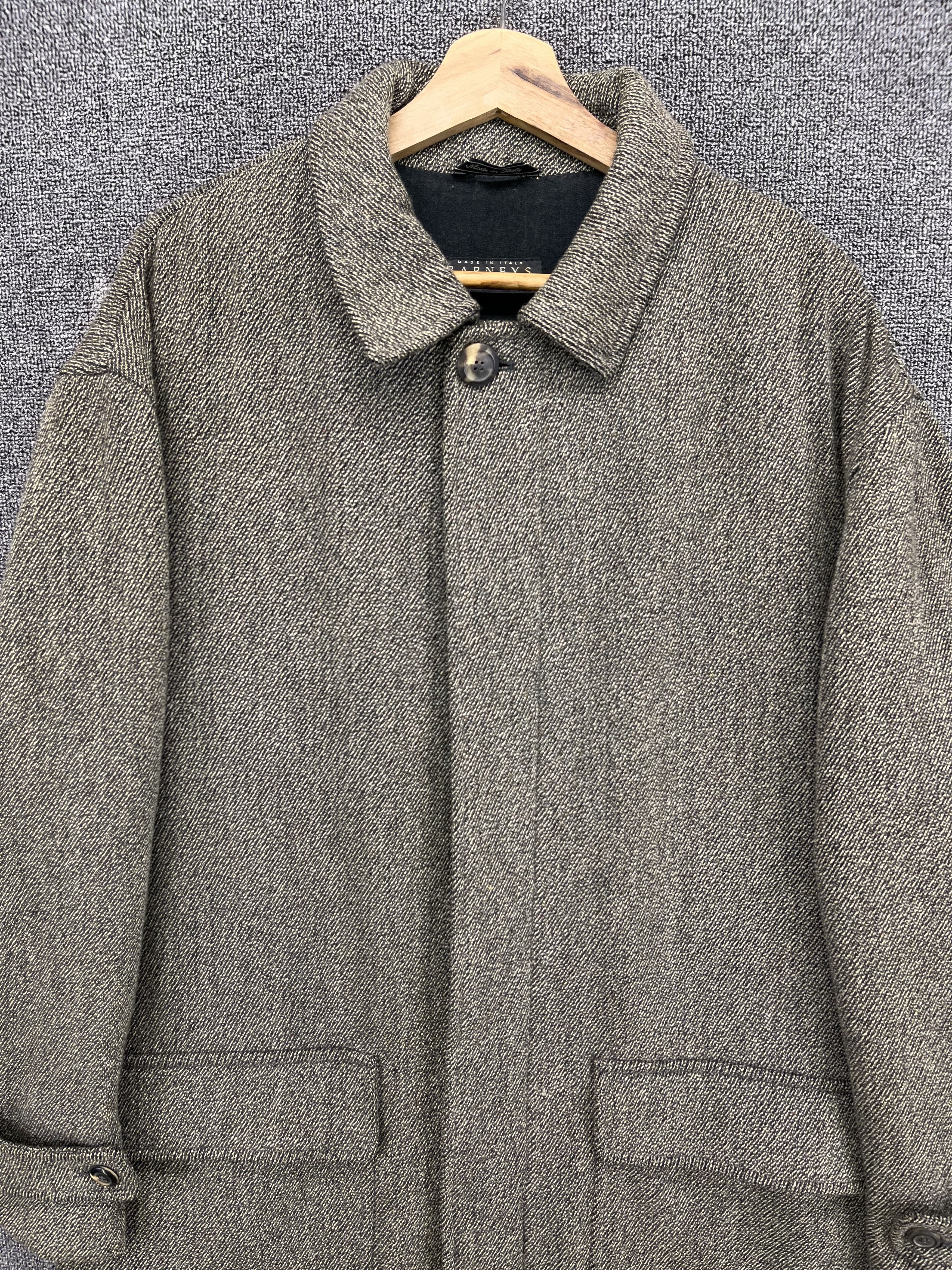 Barneys New York Vintage Barneys New York Made in Italy Rare Wool Jacket Size US L / EU 52-54 / 3 - 5 Thumbnail