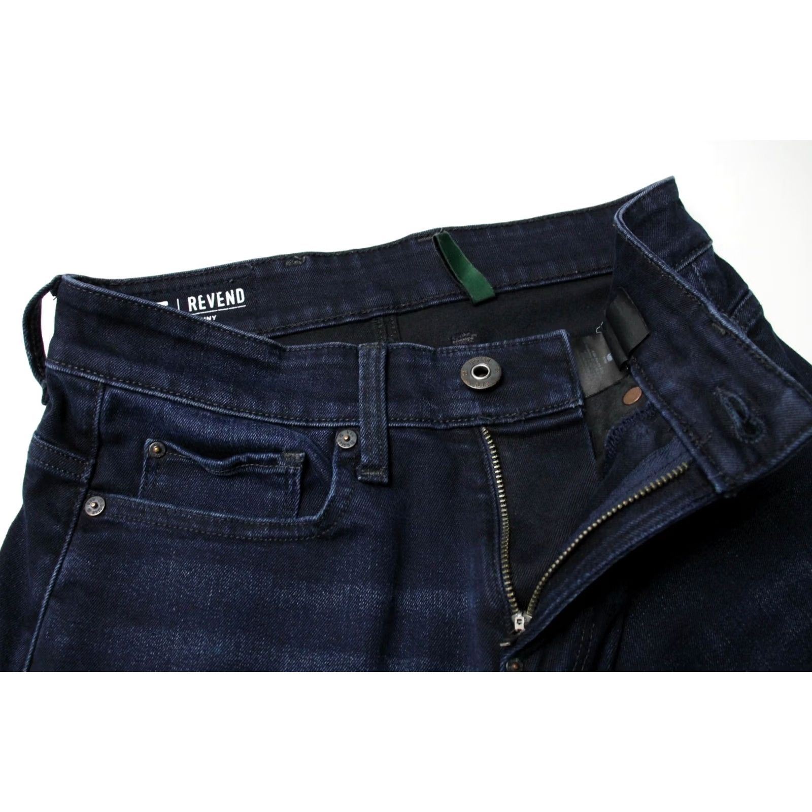 G-Star G-STAR Revend Skinny Jeans Men's W27/L32 Whiskers Faded Denim Blue Size US 27 - 4 Thumbnail