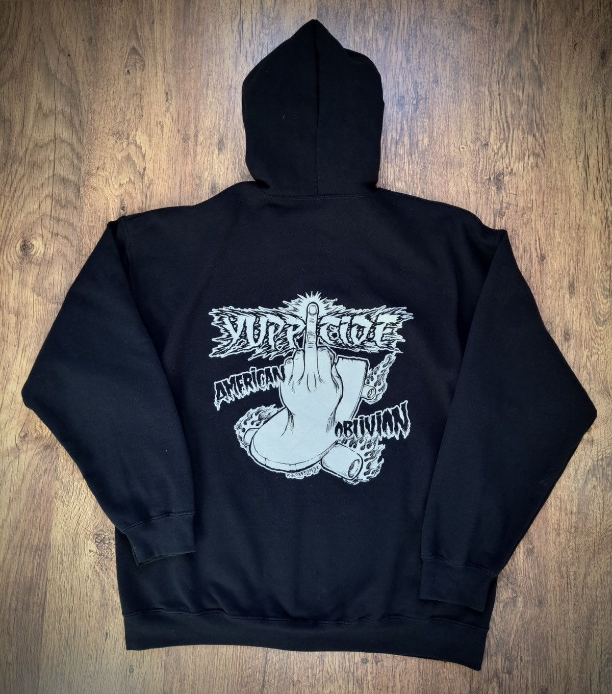 Band Tees YUPPICIDE x AMERICAN OBLIVIAN x Hoodie 2012 Size US XL / EU 56 / 4 - 2 Thumbnail