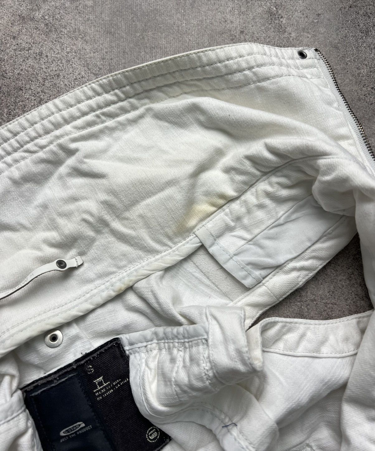 G-Star G Star Raw denim biker vest with high neck Size S / US 4 / IT 40 - 7 Thumbnail