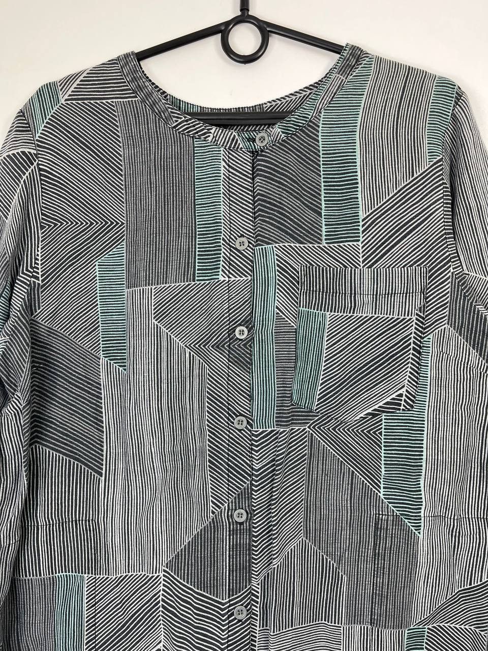 Other Gudrun Sjoden Geometric Tunic Dress Scandinavian Boho L Size L / US 10 / IT 46 - 2 Thumbnail