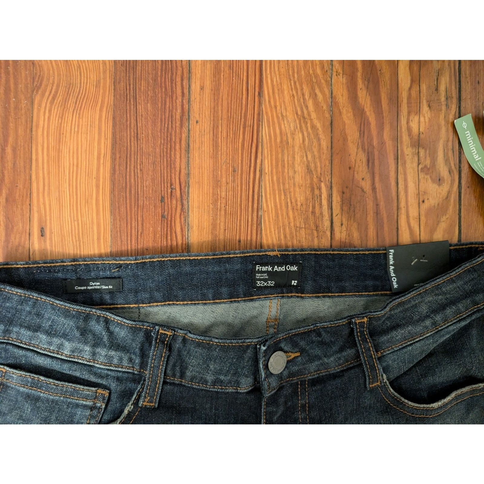 Frank And Oak Frank and Oak Dylan Jeans Size 32X32 NWT Size US 32 / EU 48 - 4 Thumbnail