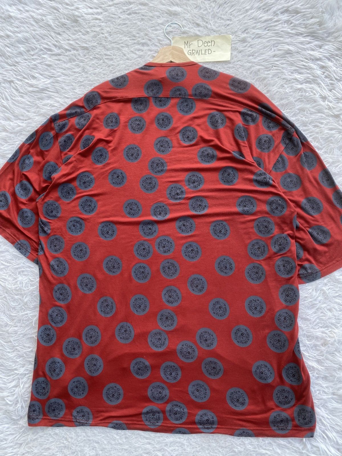 Vivienne Westwood Rare Vivienne Westwood Climate Change Evolution Tshirt Size L / US 10 / IT 46 - 25 Thumbnail
