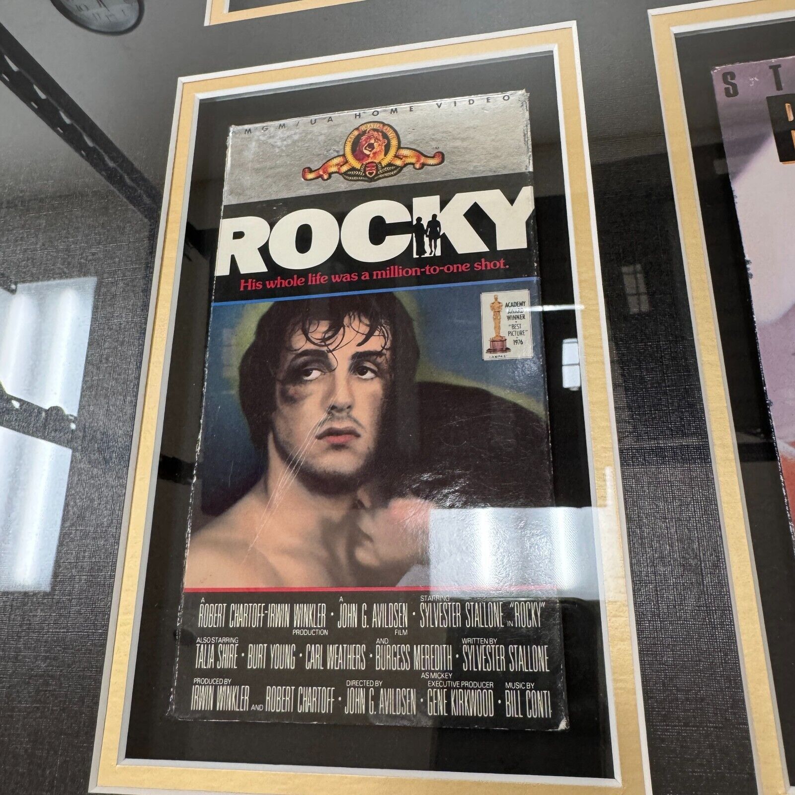 Vintage 1976 Rocky Movie Collector Memorabilia Framed Shirt VHS Size US XS / EU 42 / 0 - 12 Thumbnail