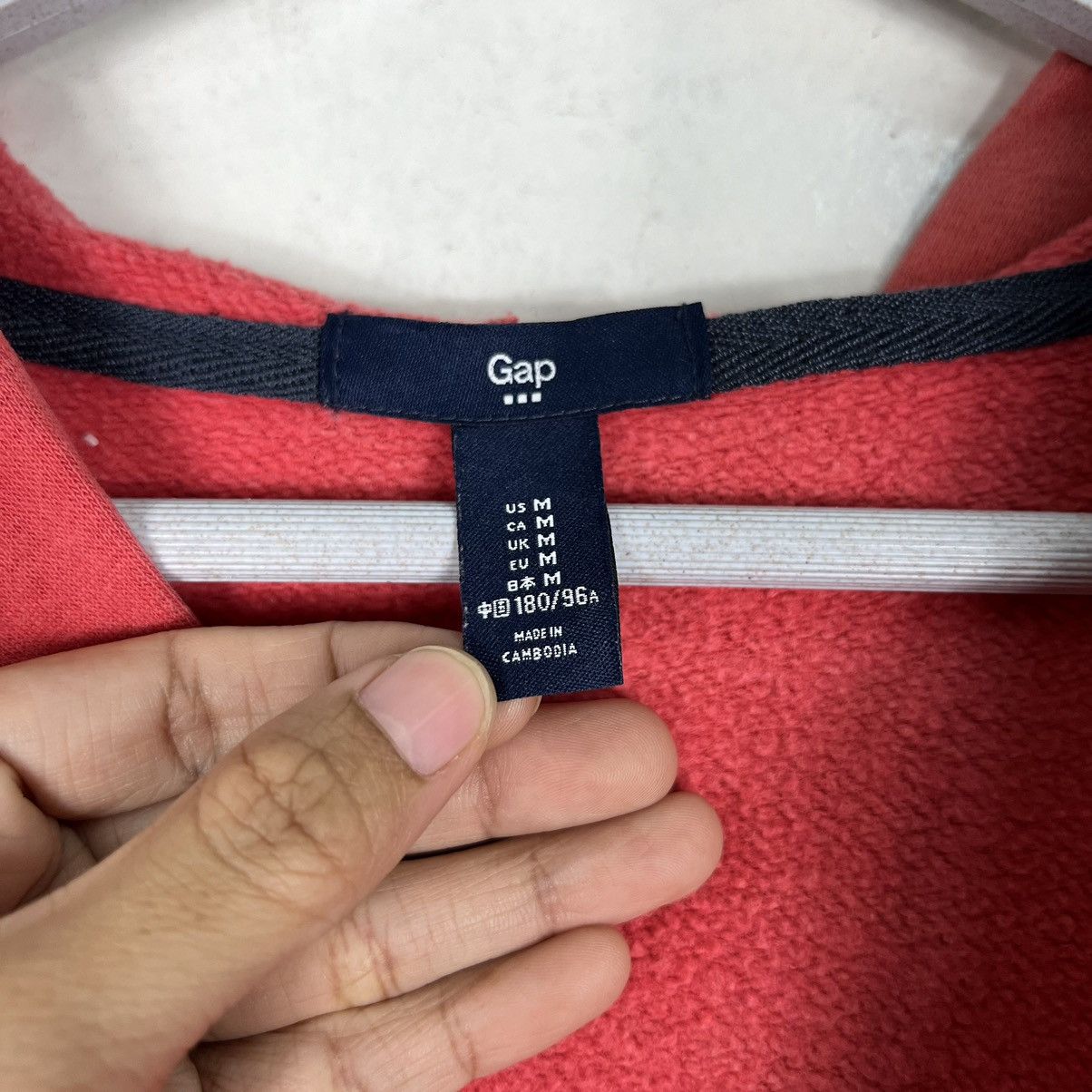 Gap 🔥 GAP EMBROIDERY HOODIES ZIPPER SWEATSHIRT Size US M / EU 48-50 / 2 - 15 Thumbnail