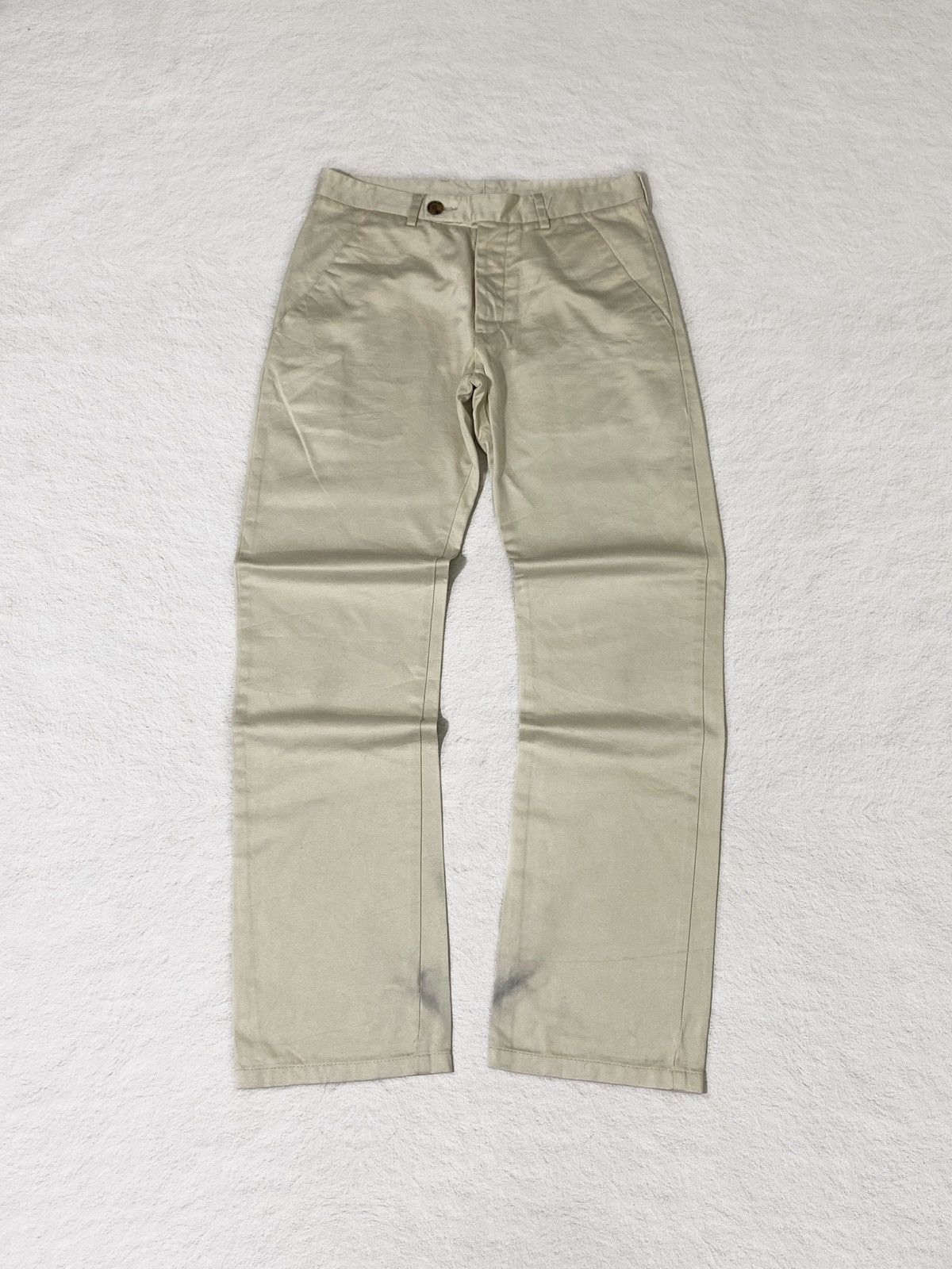 Dior SICK 💰 Dior Homme Trousers Beige cotton Size US 30 / EU 46 - 1 Thumbnail