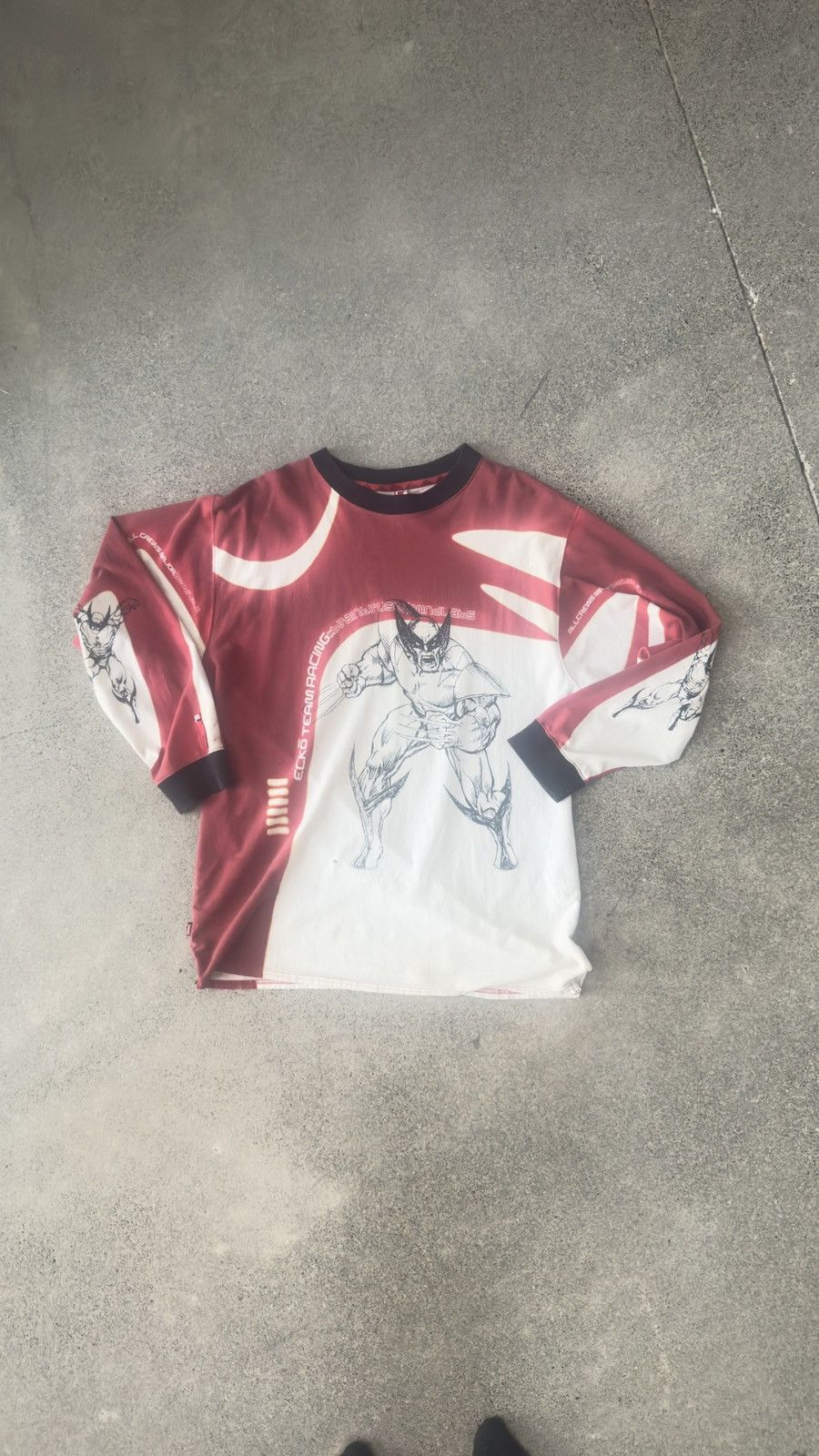 Mark Ecko x Marvel Wolverine Y2K Race Long Sleeve