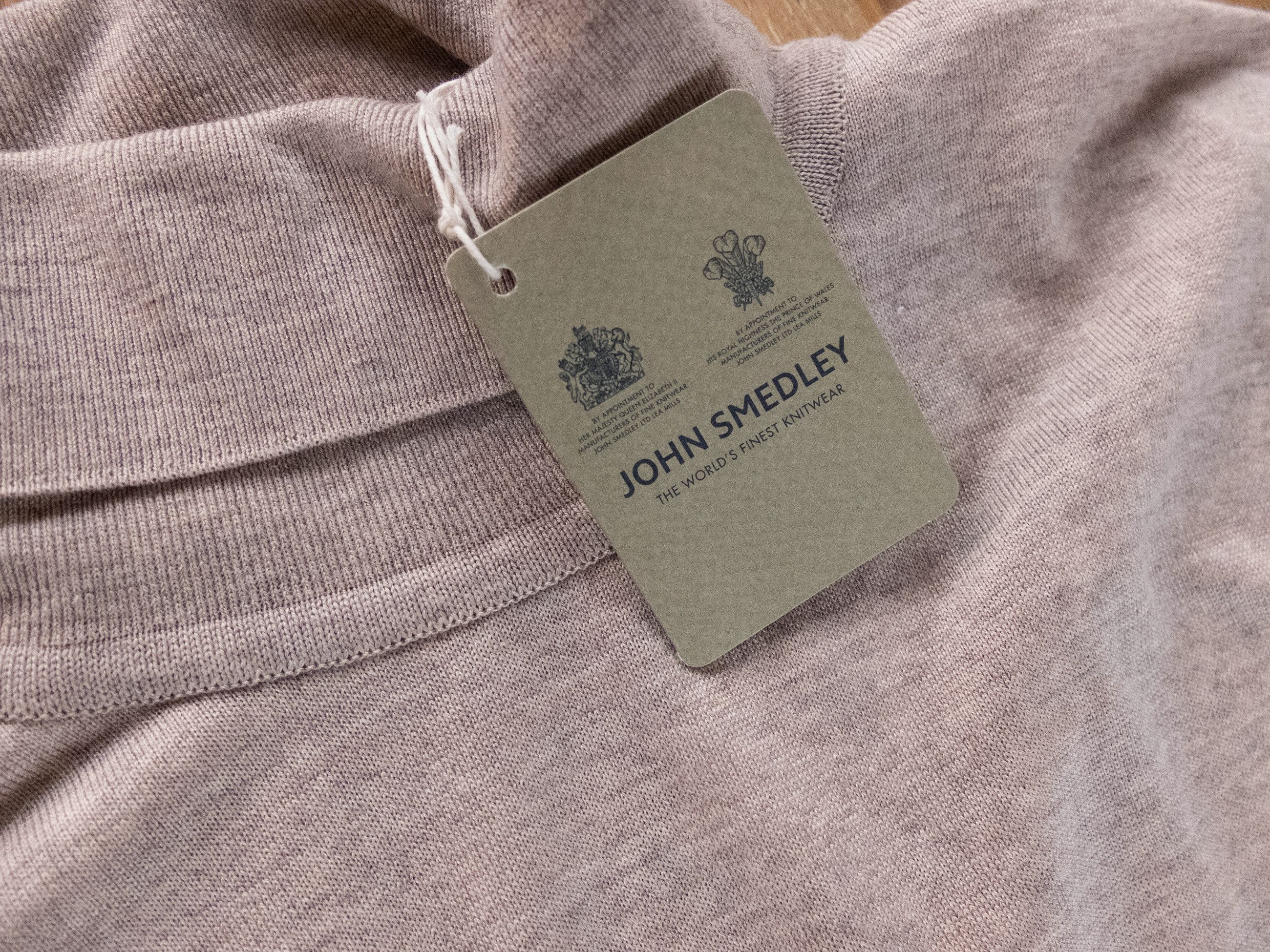 John Smedley JOHN SMEDLEY Cherwell fawn beige wool turtleneck sweater XL Size US XL / EU 56 / 4 - 5 Thumbnail