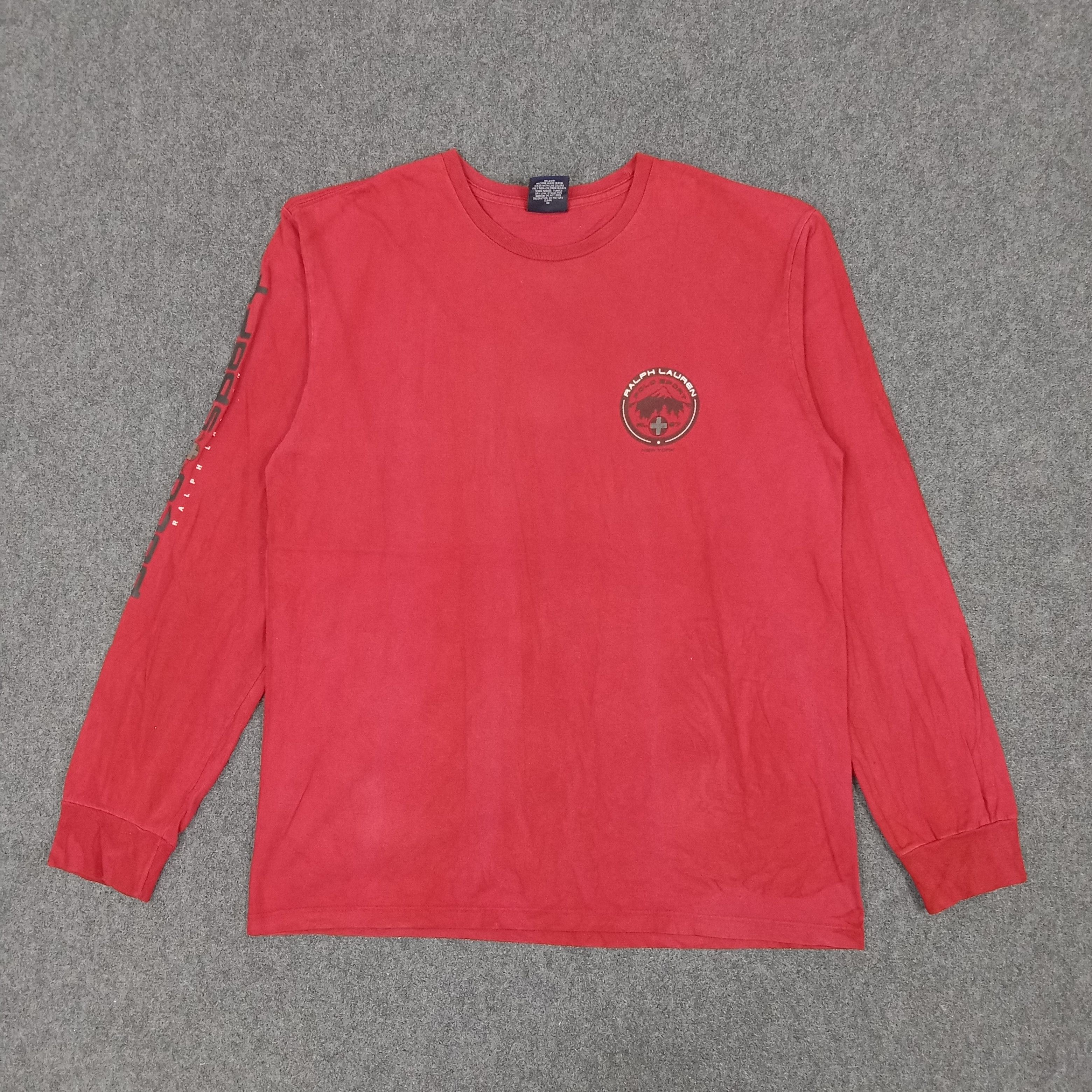 Polo Ralph Lauren × Vintage Polo Sport by Ralph Lauren Long Sleeve Tshirt Size US L / EU 52-54 / 3 - 1 Thumbnail