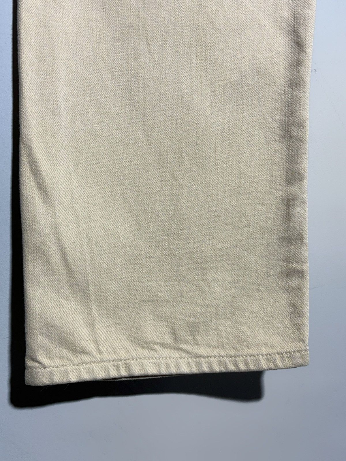 Dries Van Noten Dries Van Noten Straight Beige Denim Jeans Size US 29 - 12 Thumbnail